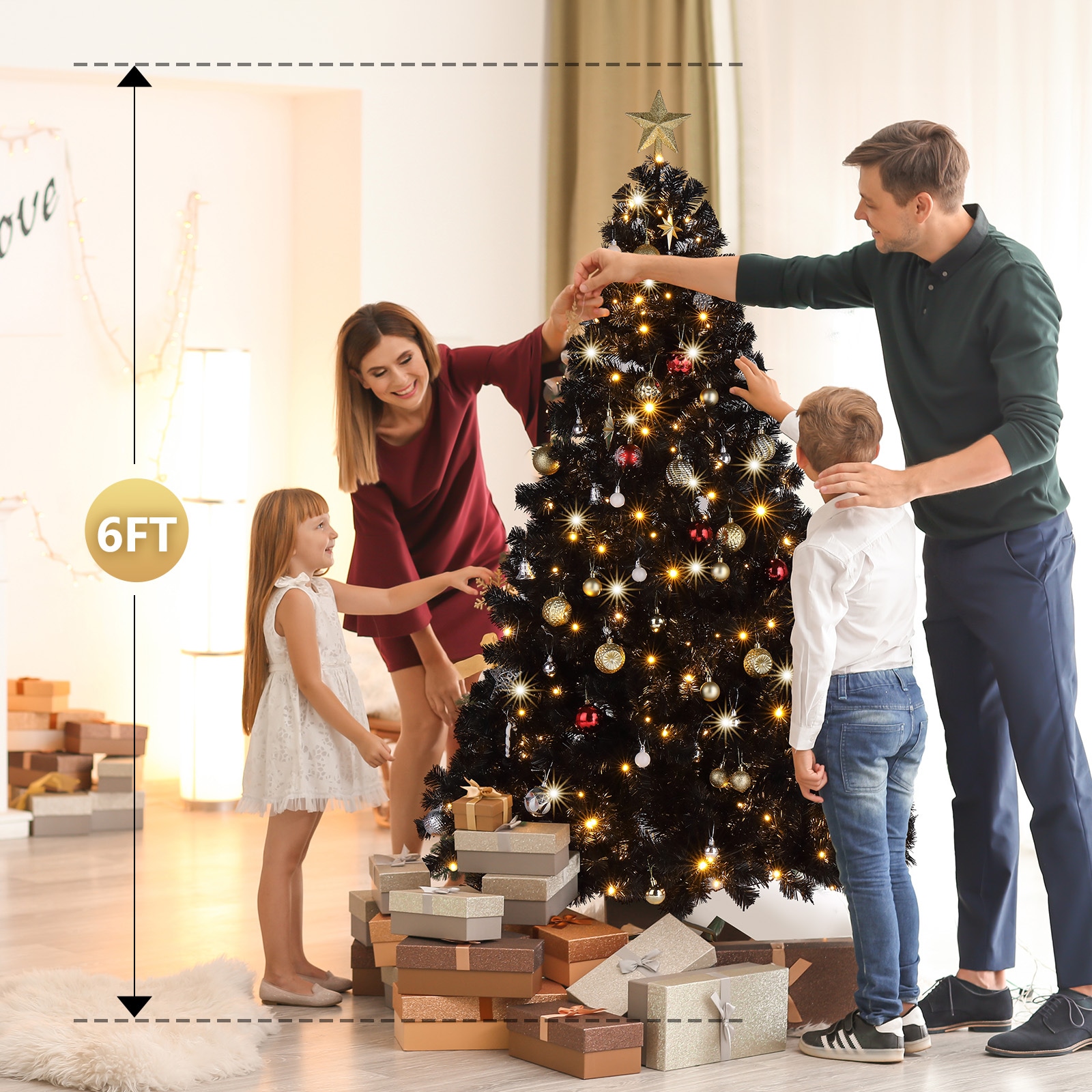 VINGLI LS-G53000188 Artificial-Christmas-Trees - View #6