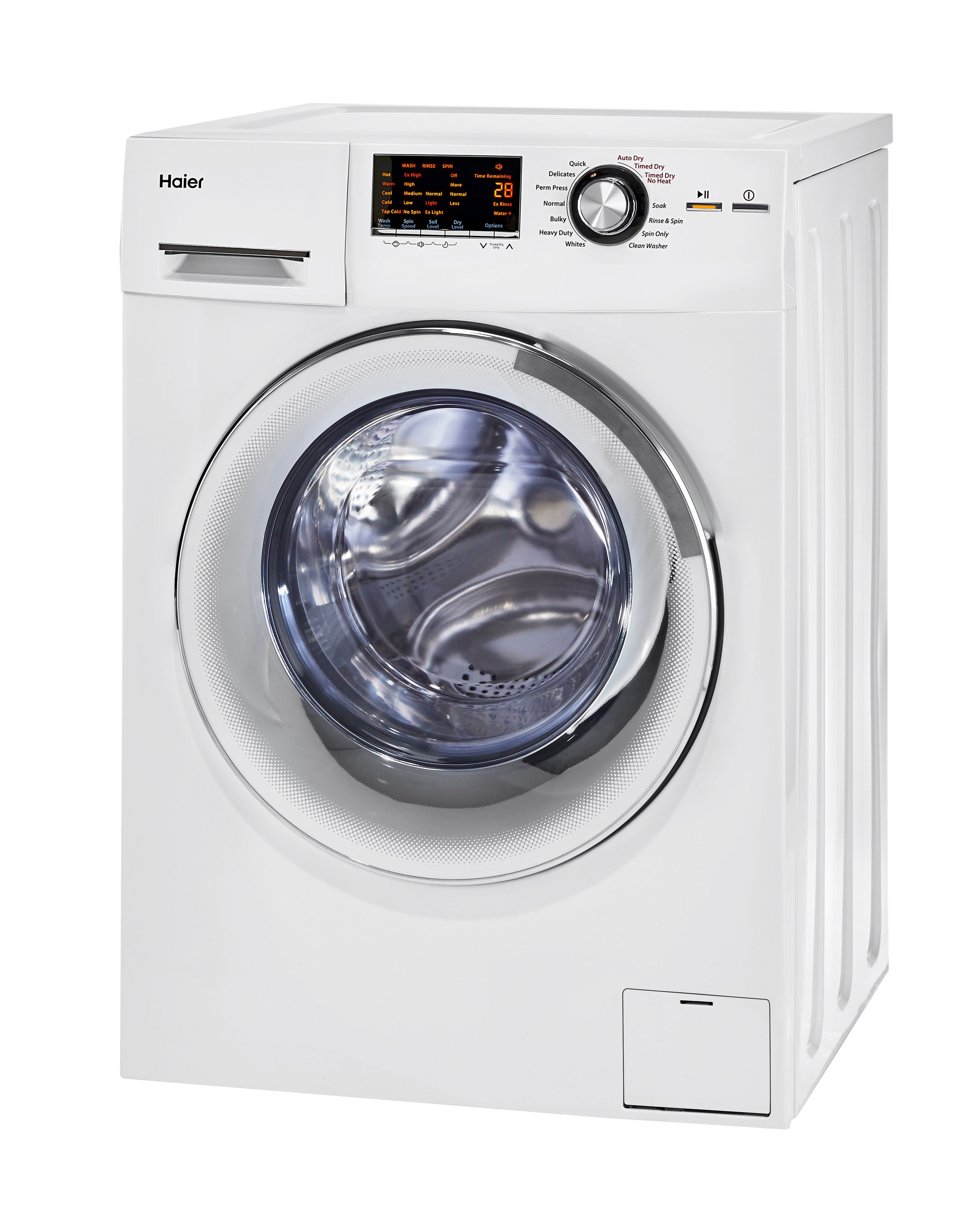 Haier 2-cu ft Capacity White Ventless All-in-One Washer/Dryer 
