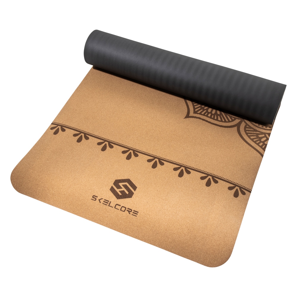 Skelcore Skelcore 4mm (0.15 in) Cork Yoga Mat in the Yoga Mats department  at