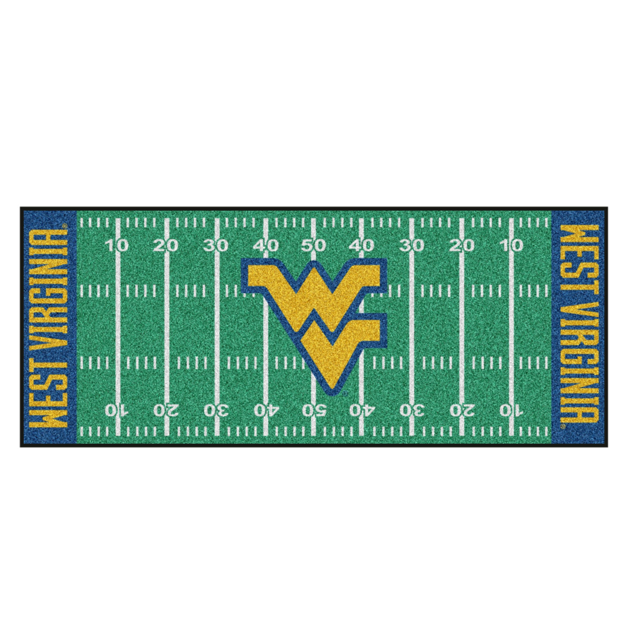 West Virginia Mountaineers 3' x 5' Area Rug - Sports Unlimited