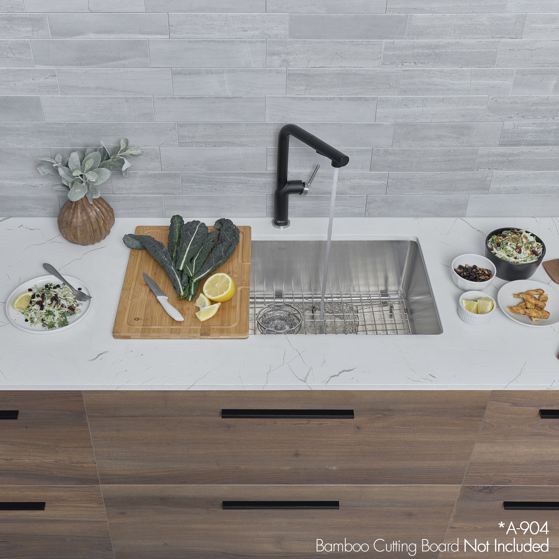 Stylish S-402G1 Kitchen-Sinks - View #12