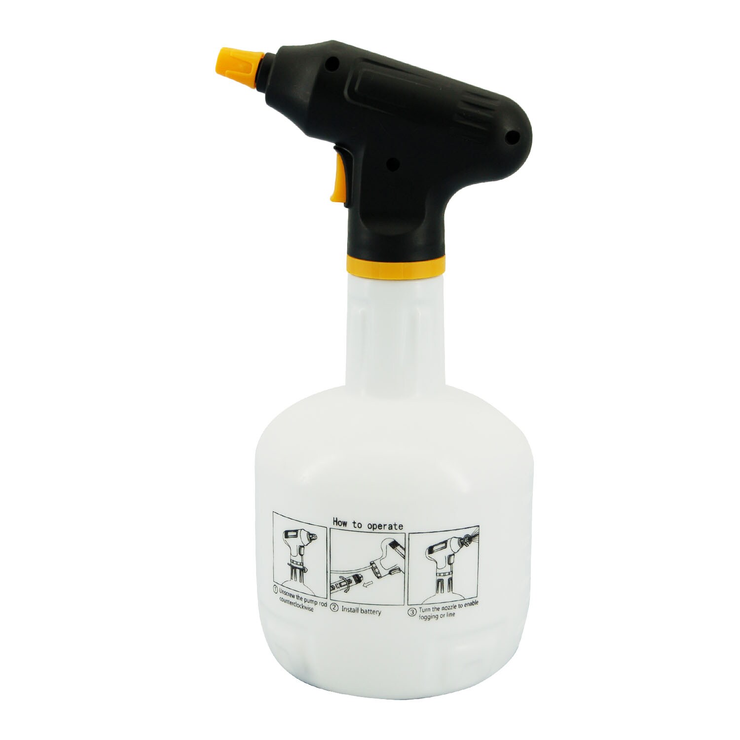 Centurion 0.25-Gallons Plastic Battery Operated Pump Sprayer at