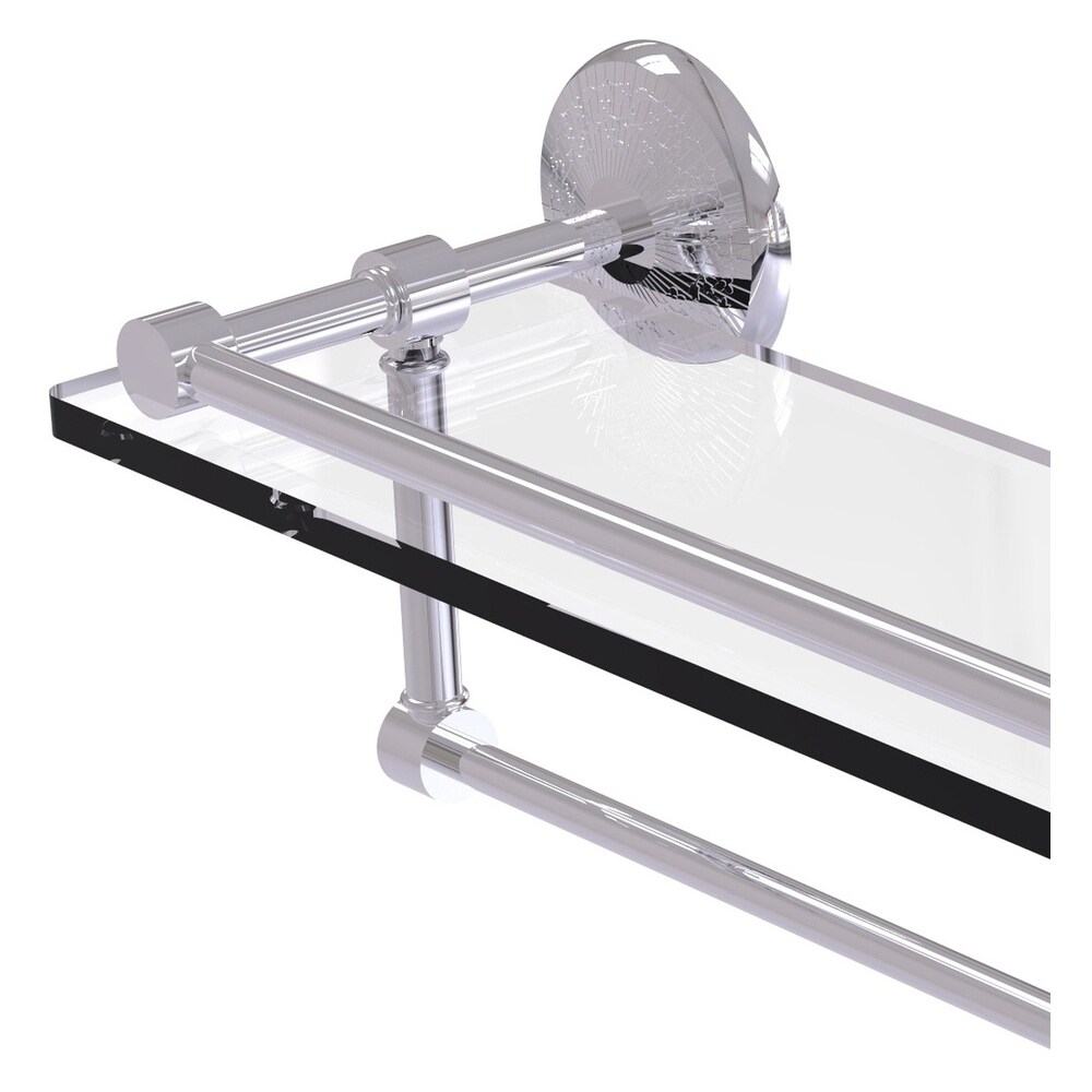 Allied Brass PMC-1PT/22-GAL-PC Bathroom-Shelves - View #2