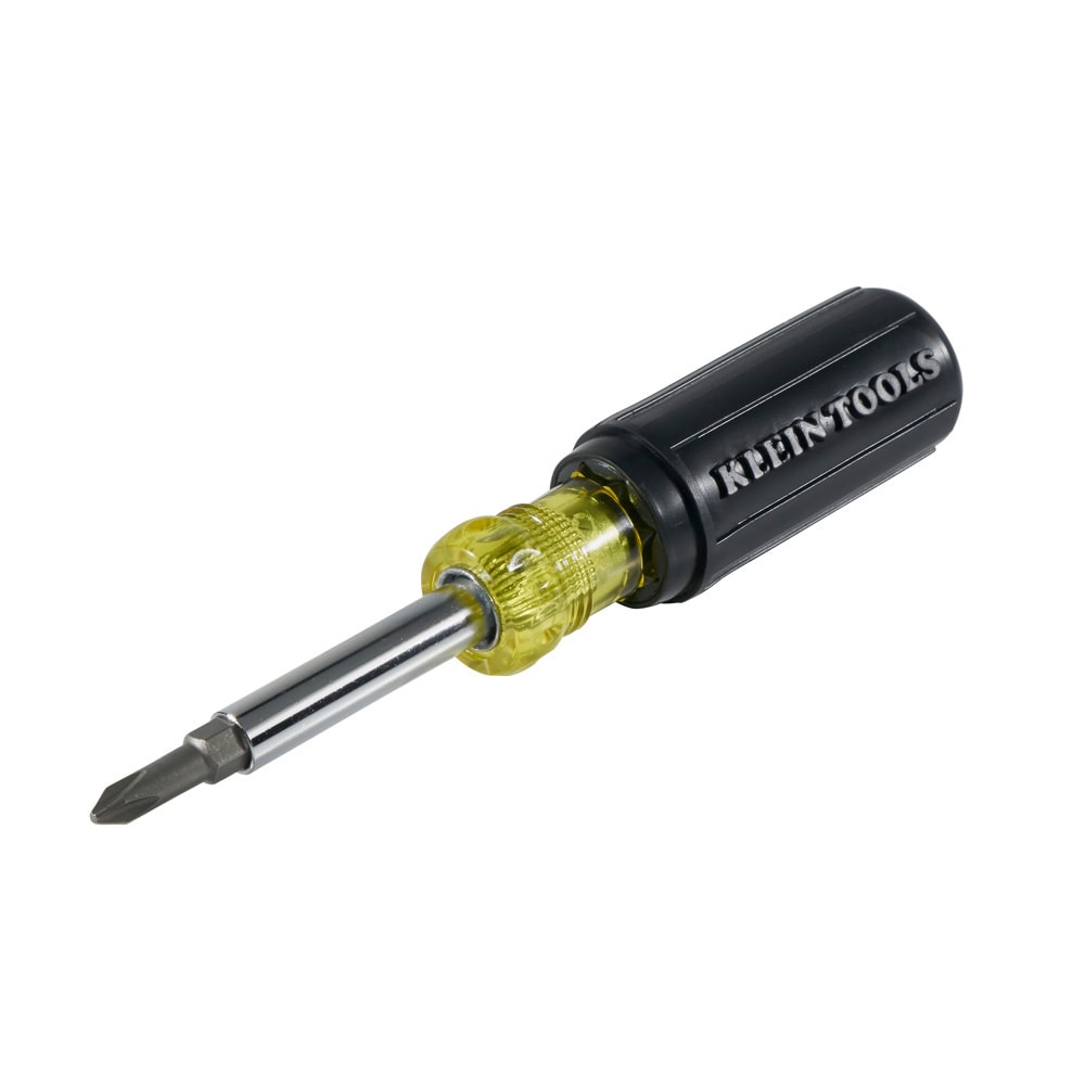 Klein Tools 5-Piece Multi-bit Screwdriver in the Screwdrivers ...