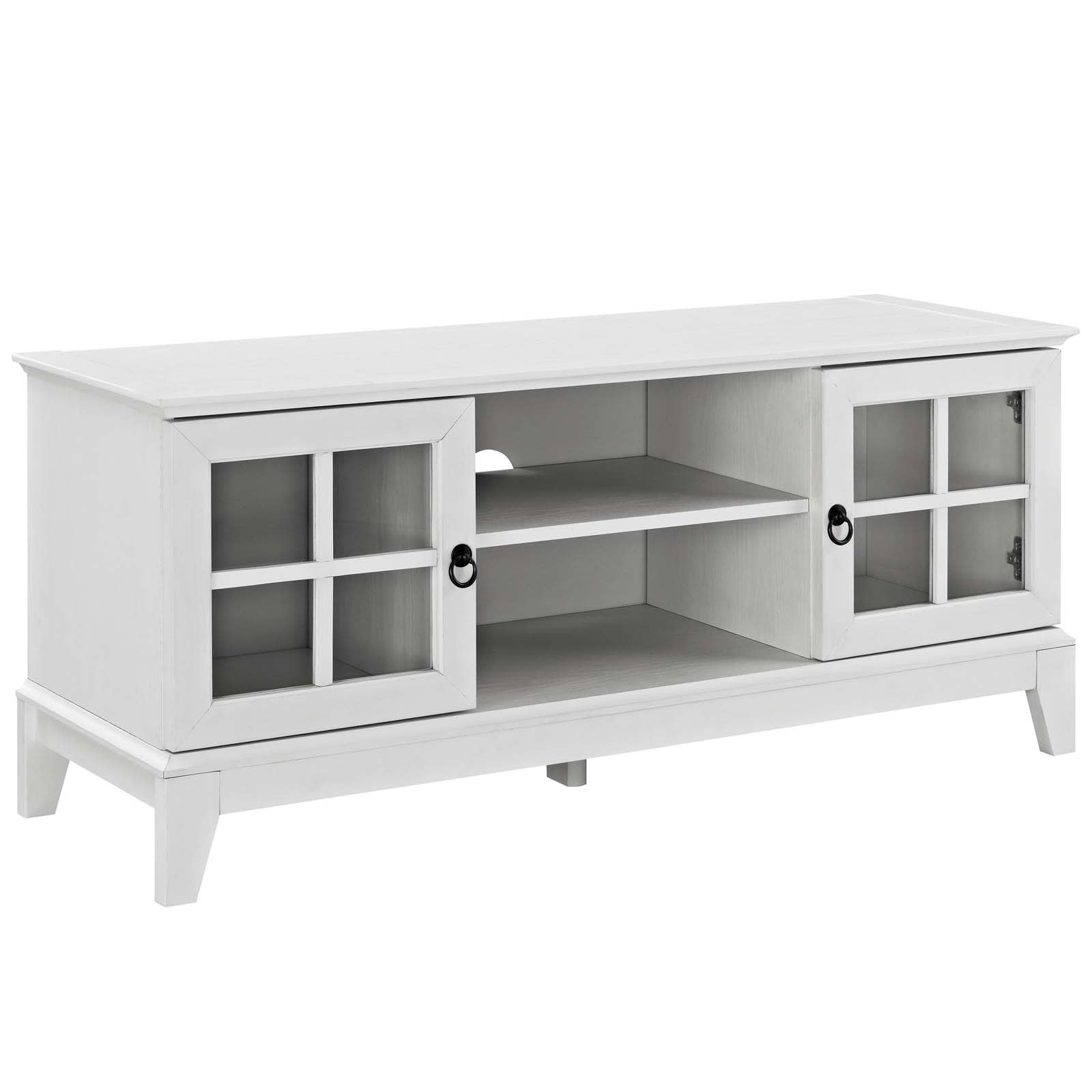  Isle 47-in TV Stand in White