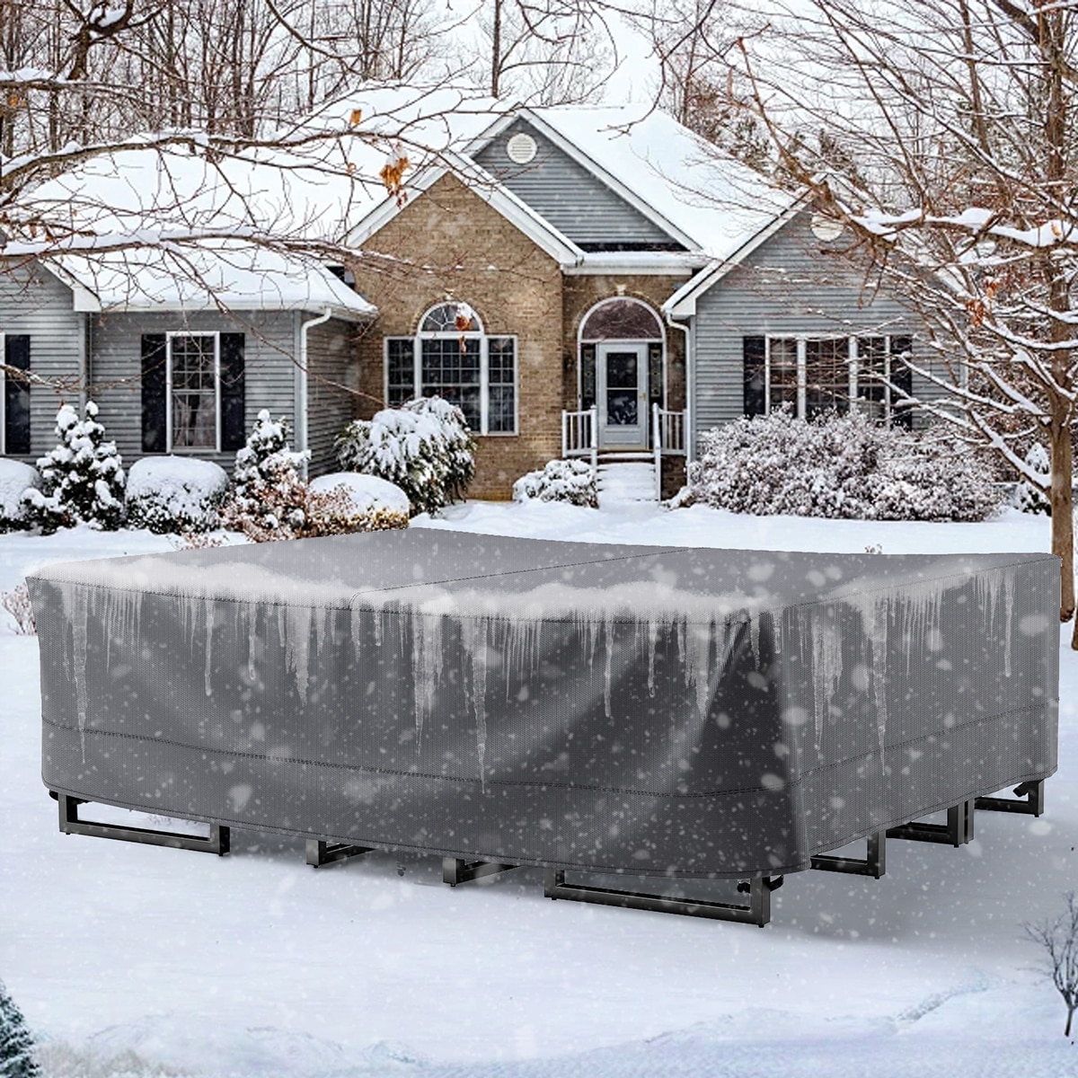 Rilyson FSCRGY1003 Patio-Furniture-Covers - View #4