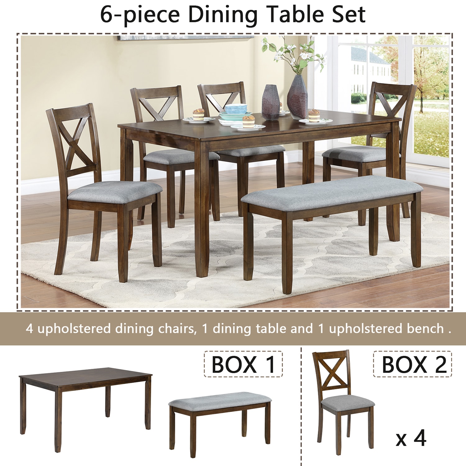 SINOFURN SYA010129GL Dining-Sets - View #4