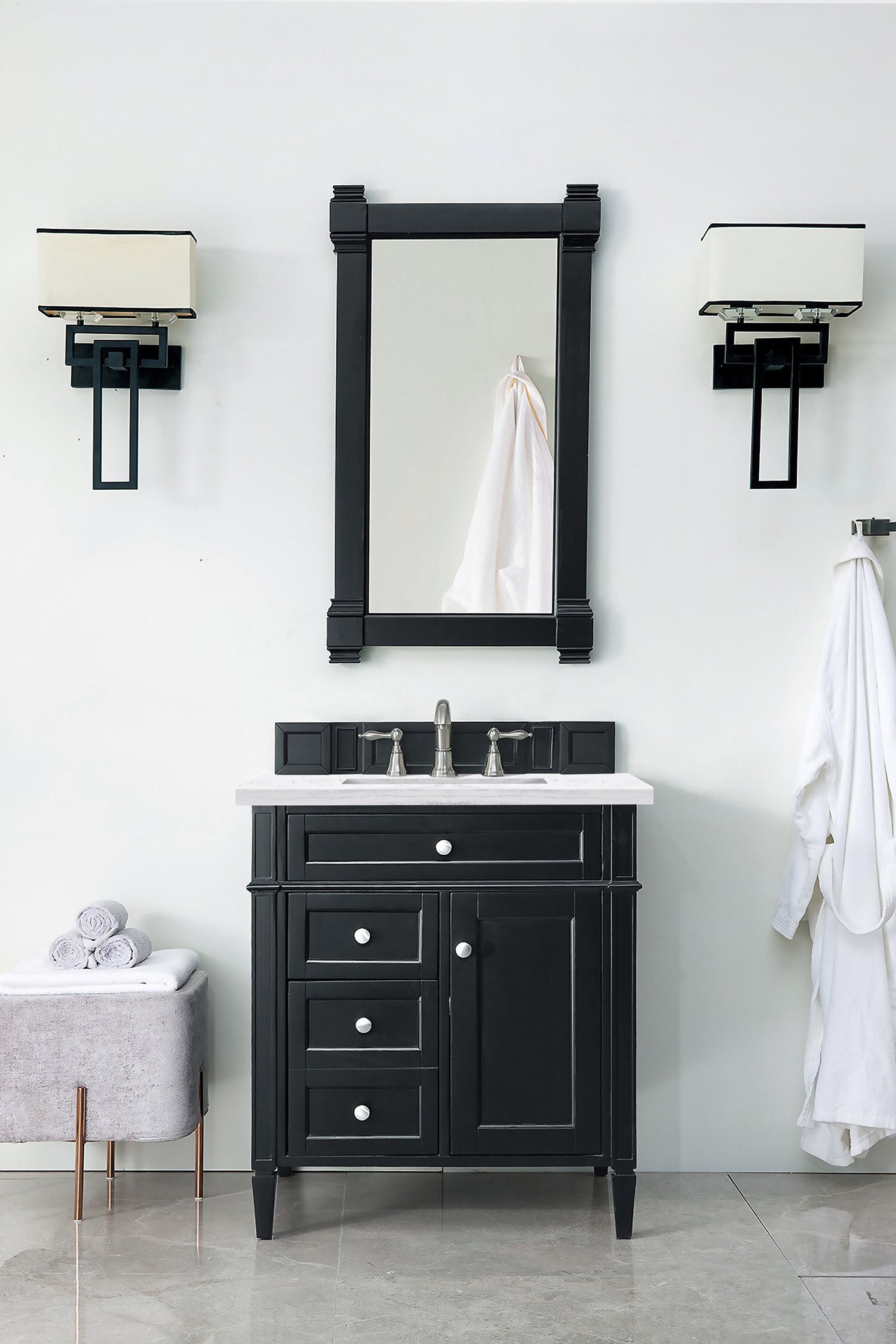 James Martin Vanities 650-V30-BKO-3AF Bath-Vanity-Combo - View #2