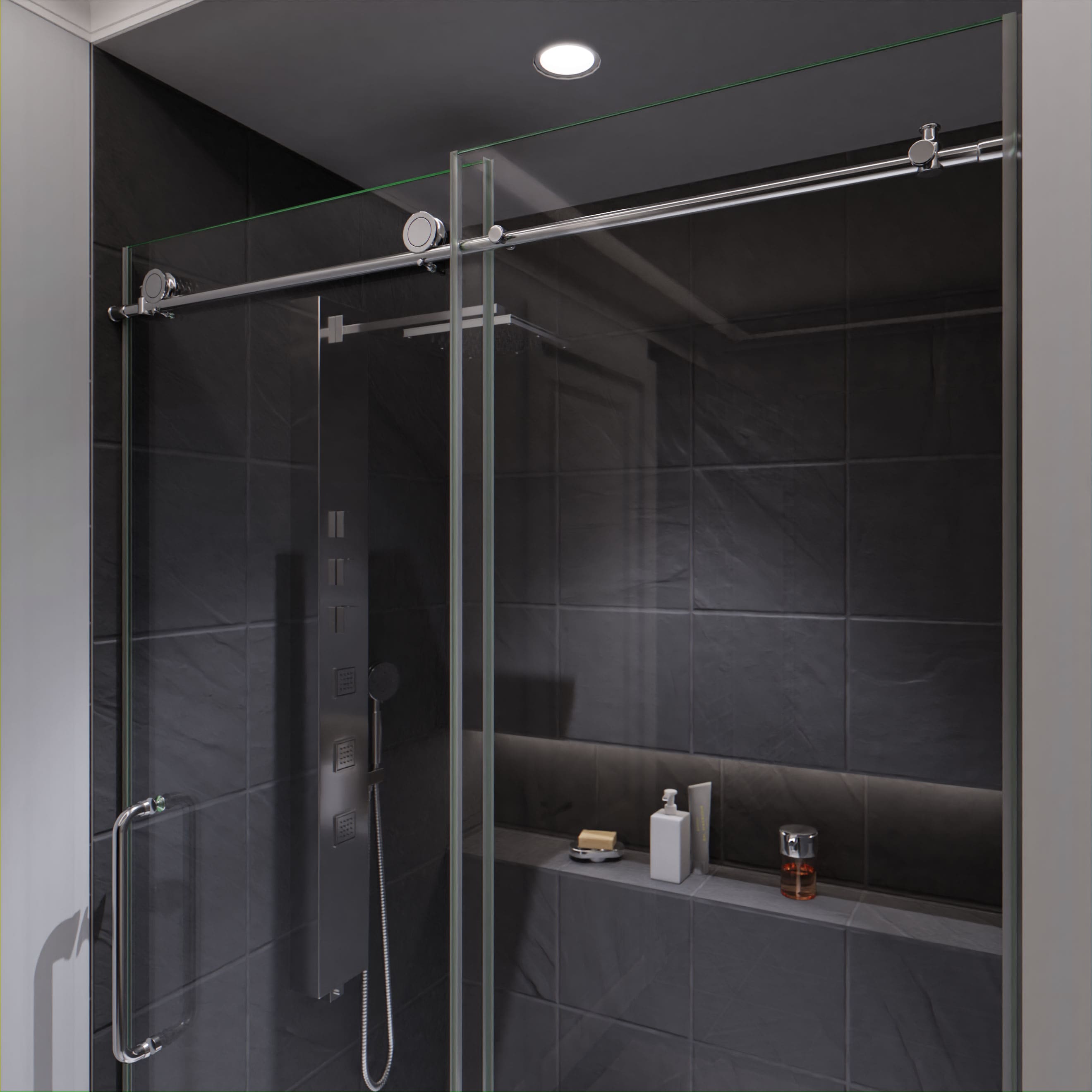 ANZZI SD-AZ13-01CH Shower-Doors - View #4
