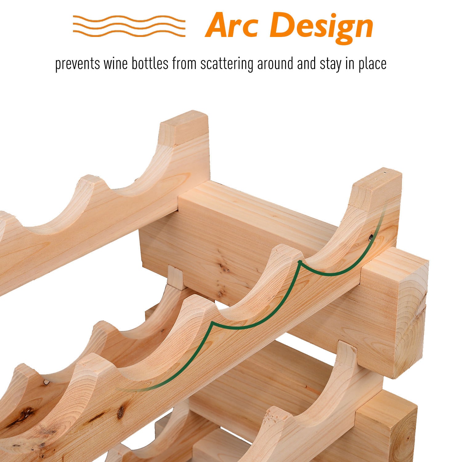 HomCom 05-0011 Wine-Racks - View #6