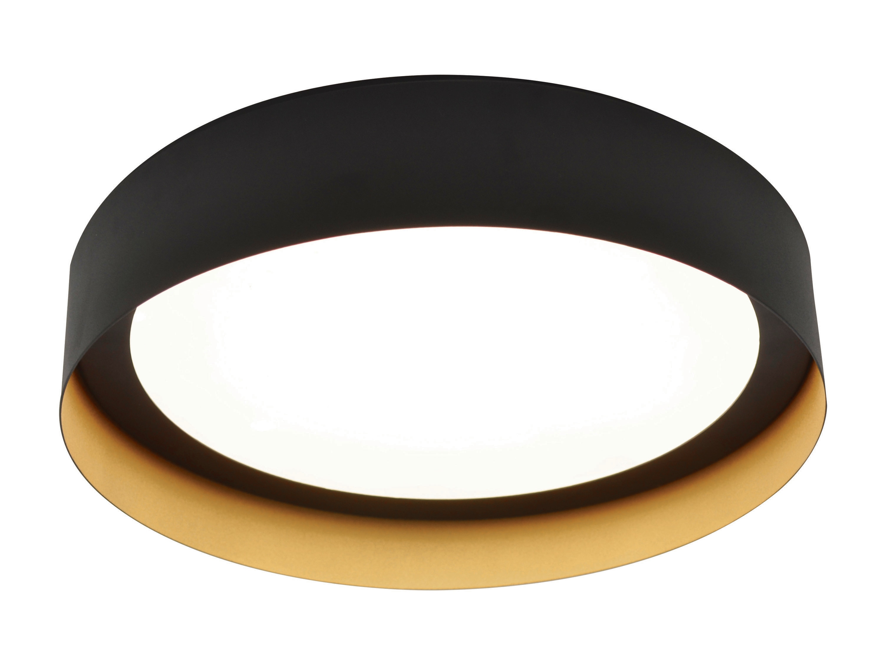 AFX RVF162600L30D1BKGD Reveal 1 -Light 16-in Multiple colors/finishes Integrated LED Flush Mount Light