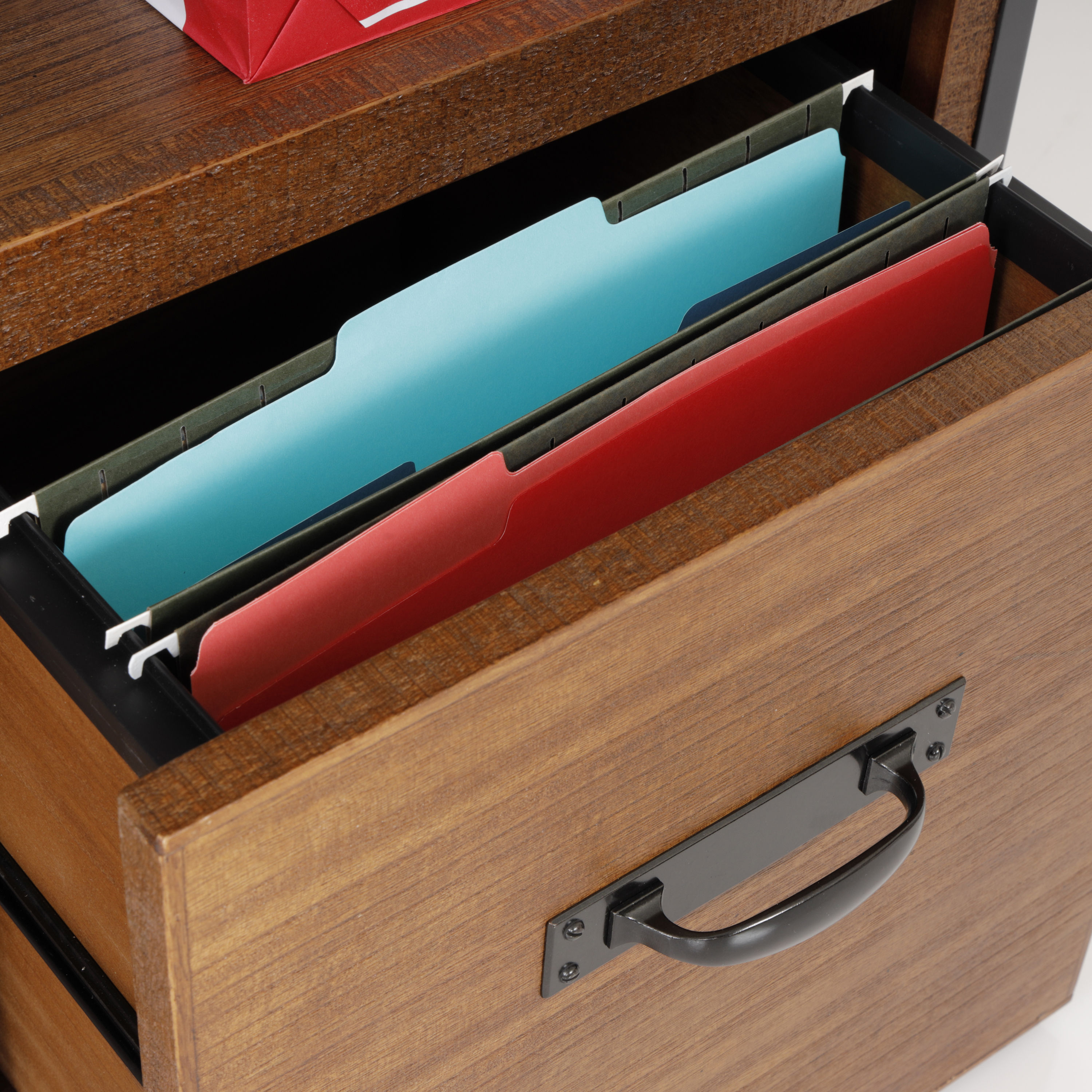 A Furniture Classics Brown 2-Drawer 33.5-in File Cabinet