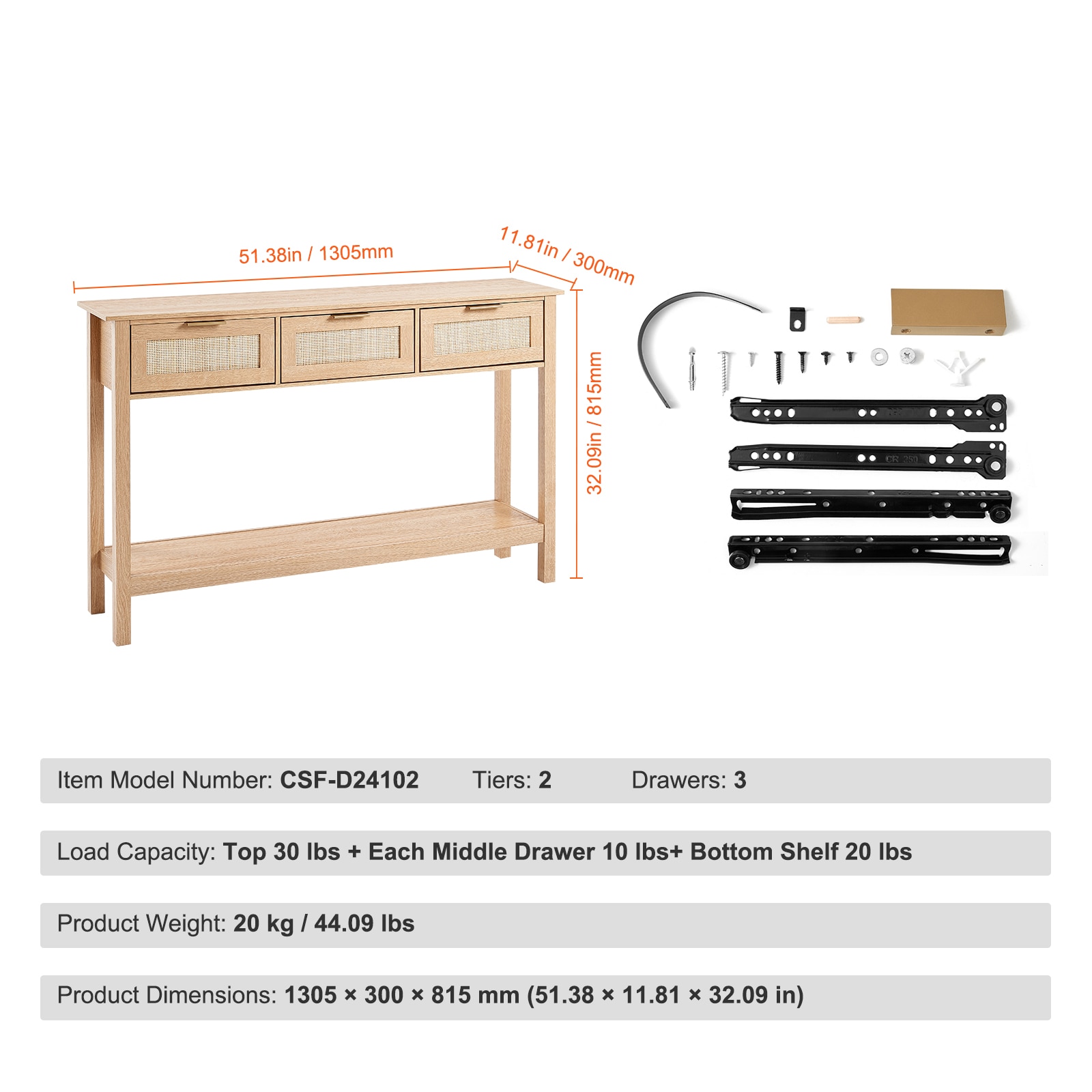 SVOPES SVOPESTBXGZ3C08176V0 Console-Sofa-Tables - View #8