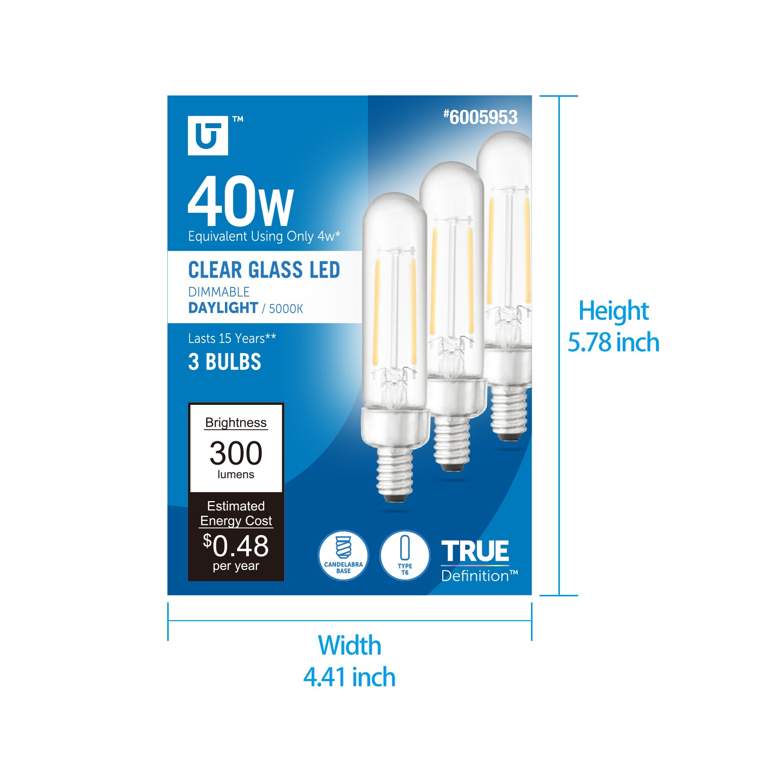 Utilitech 16C18-T6C-C-4W-50 Led-Lights - View #4