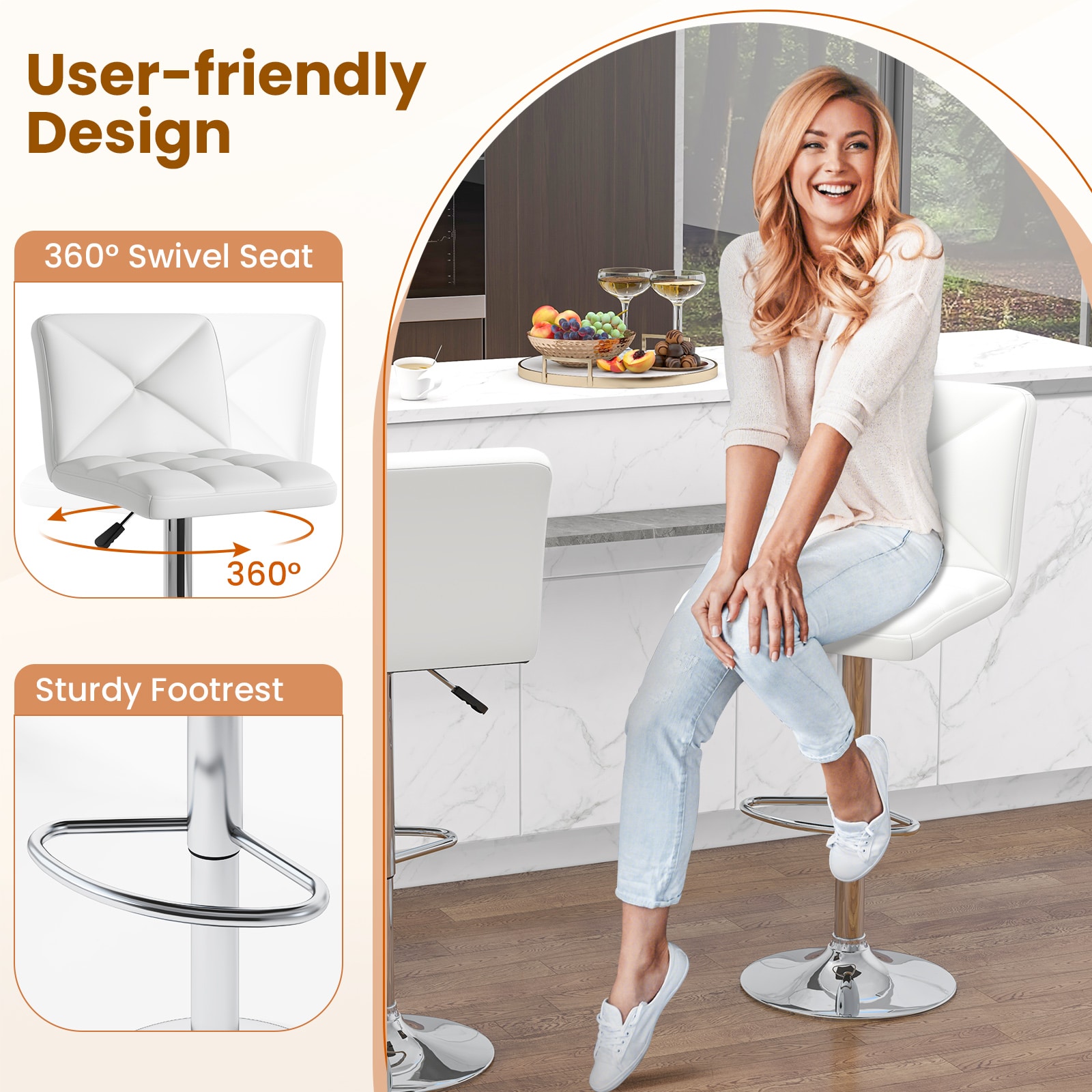  ID12126WH stools - View #3