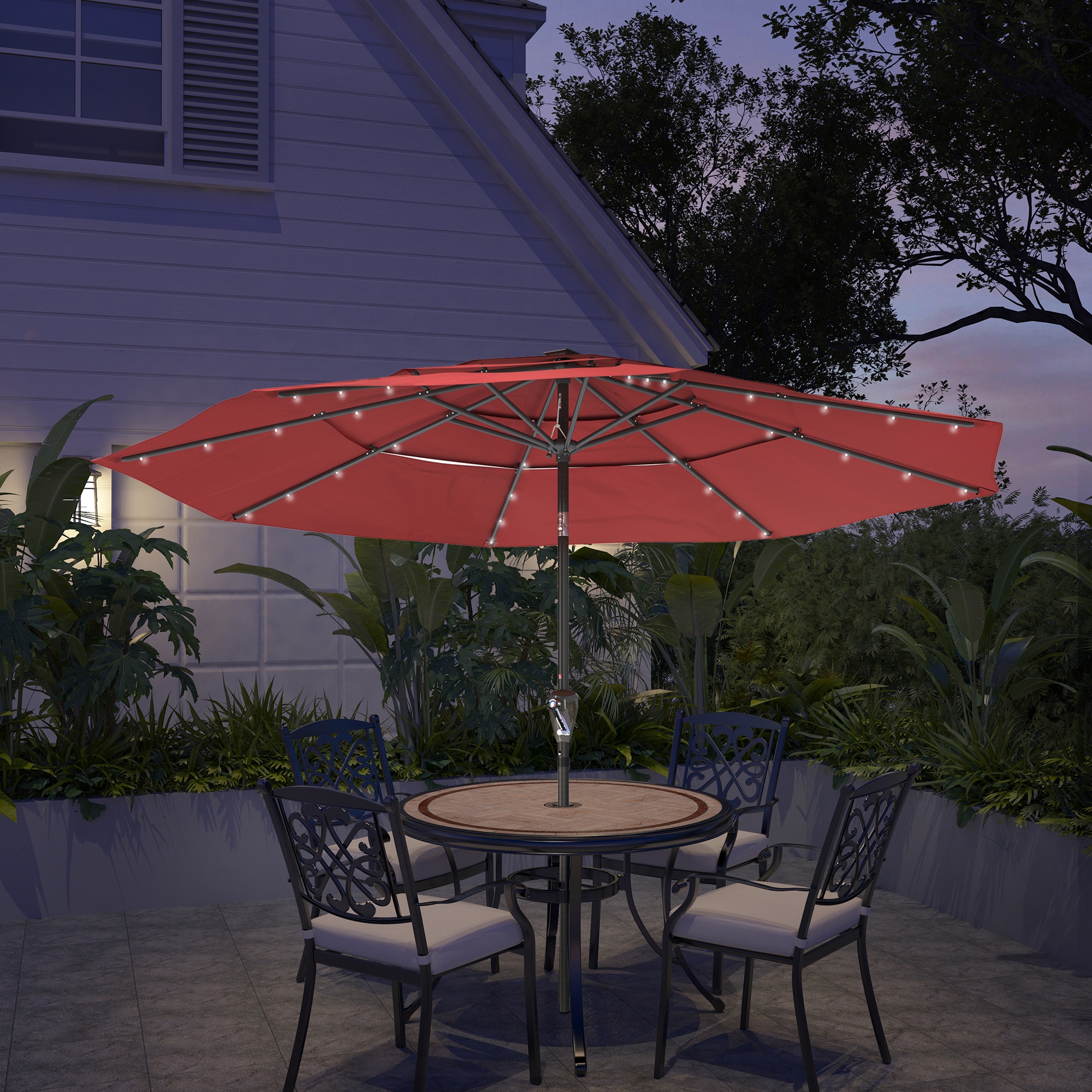 Clihome CLHT103LED-RD Umbrellas-2 - View #3