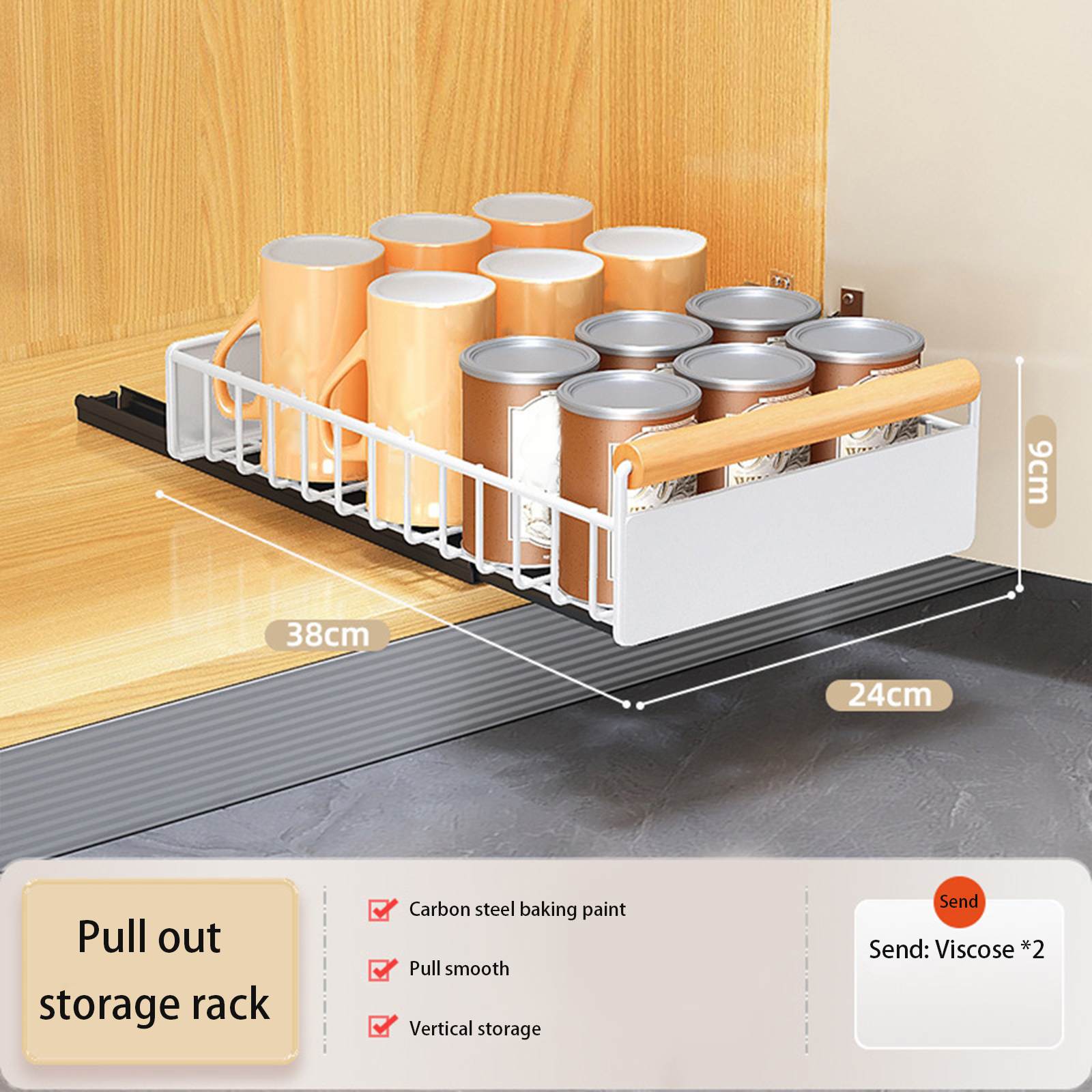 WhizMax 1GGL-PHK-33VXK76E Dining-Kitchen-Storarge - View #2