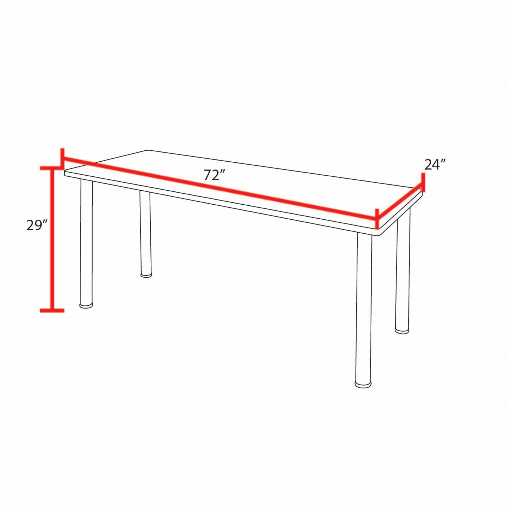 Regency MT7224GYBPCM44GY Office-Tables - View #8