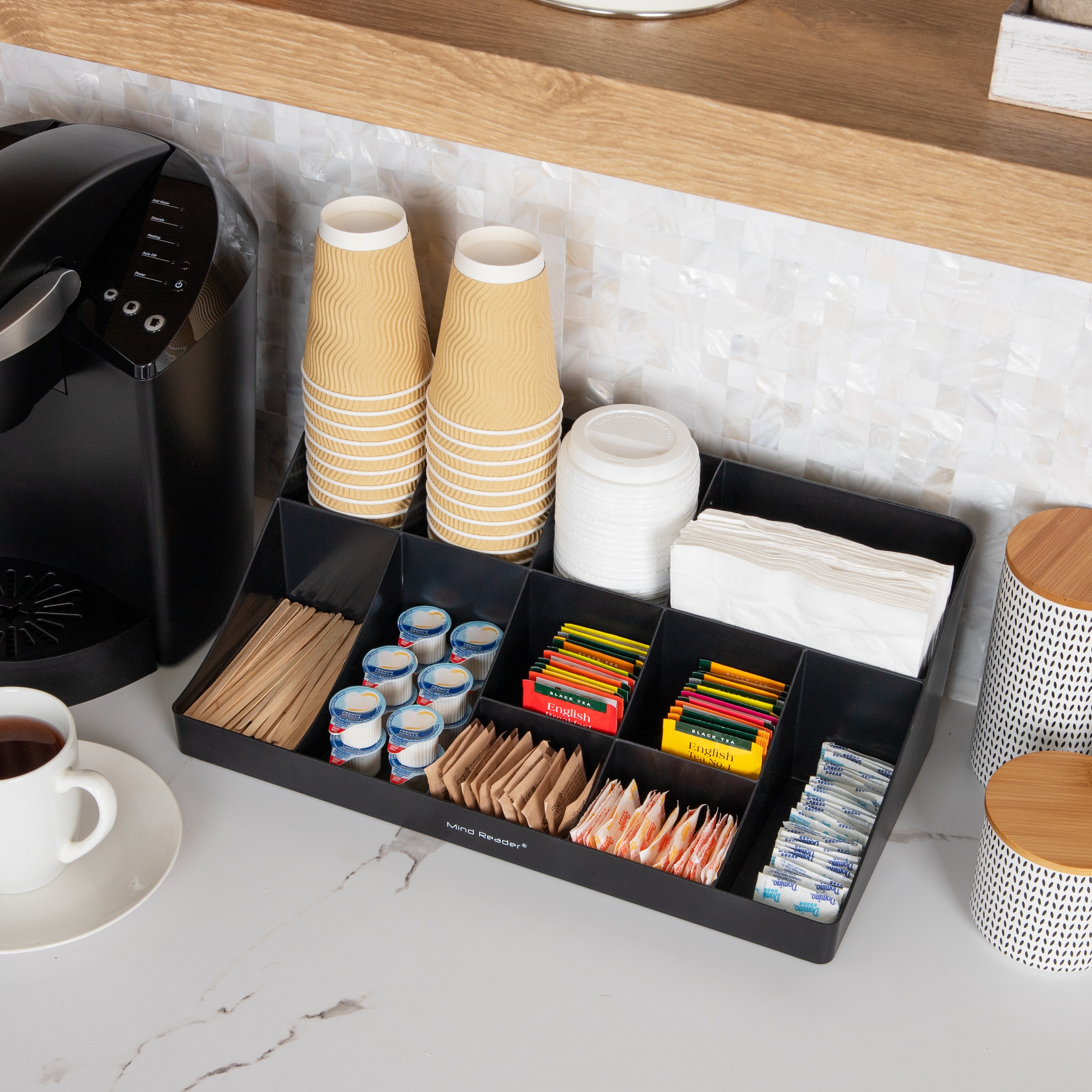 Mind Reader CDCOM-BLK Coffee-Beverage-Organizers - View #6