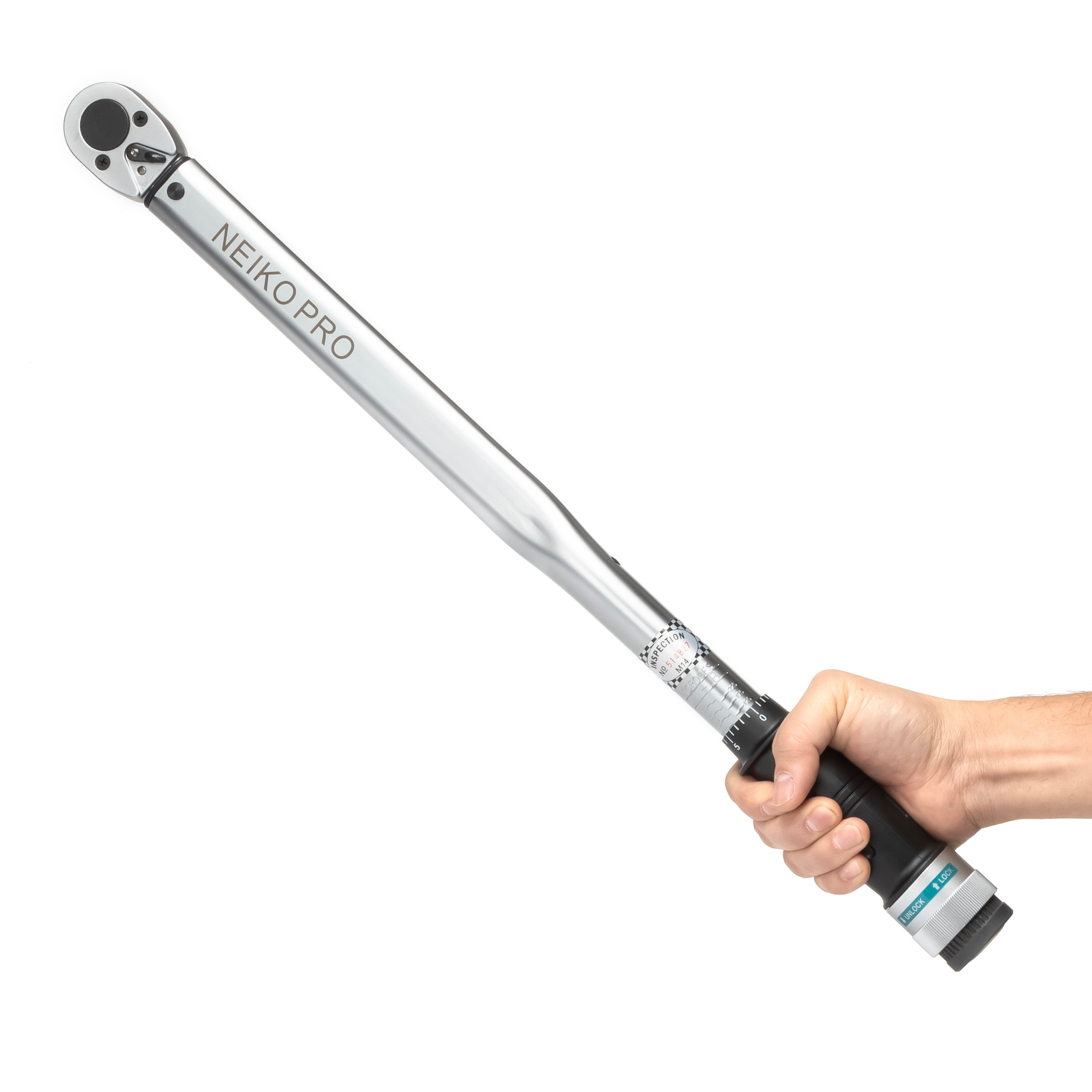 NEIKO 1/2-in Drive Click Torque Wrench (50-ft lb to 250-ft lb) in