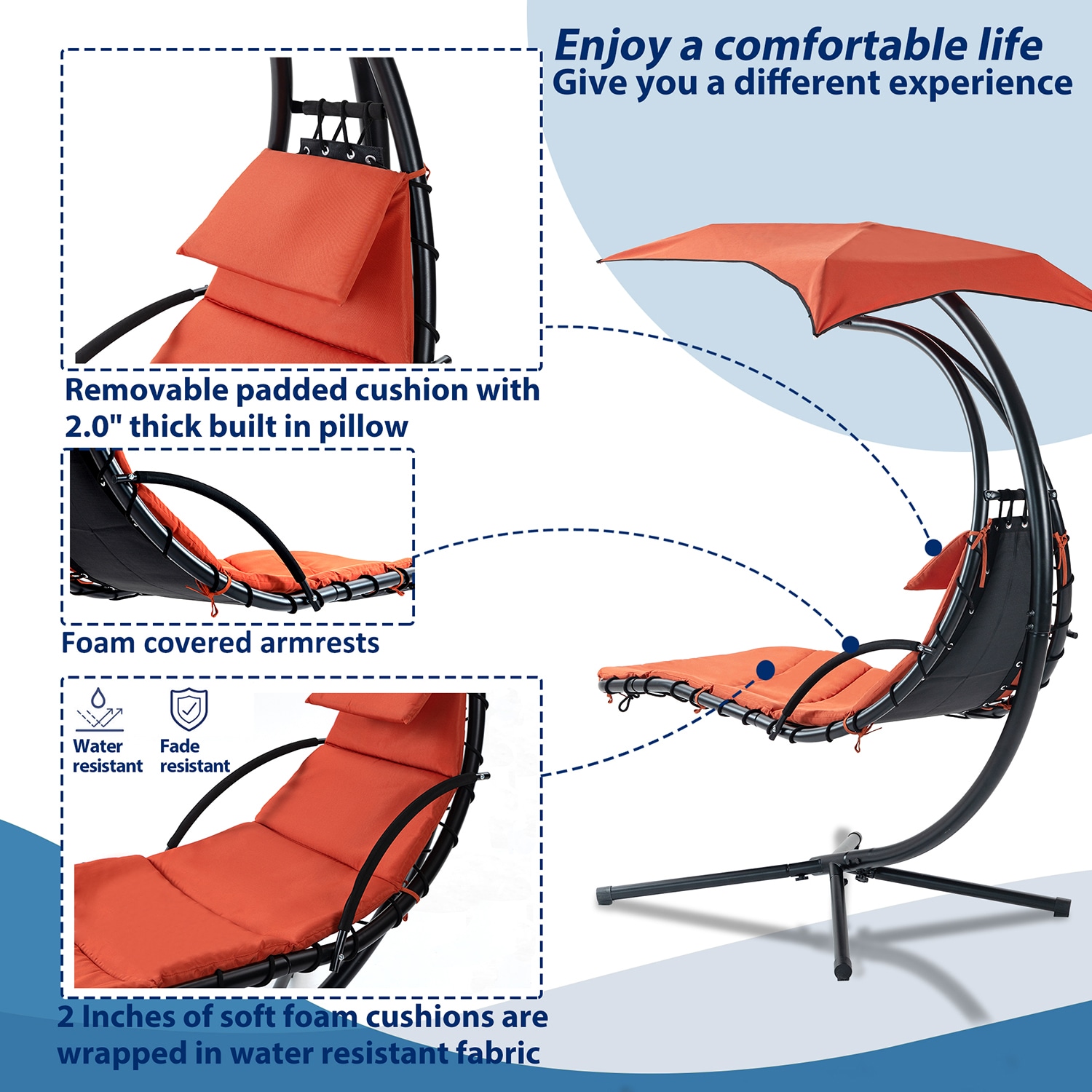 Bybafun YB8400035 Patio-Chairs - View #3