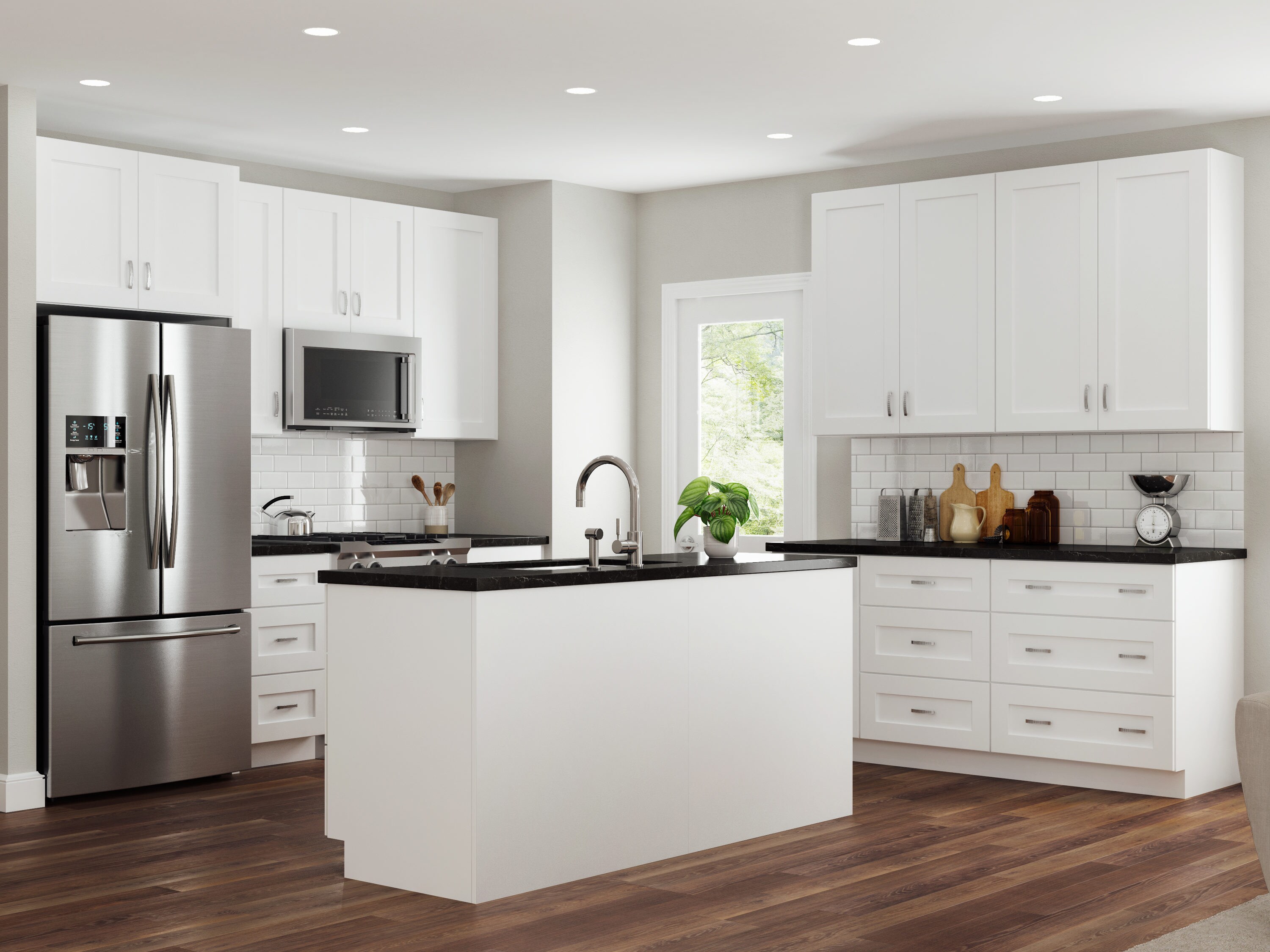 Luxxe Cabinetry MTK8-VW-LW Cabinet-Accessories - View #5