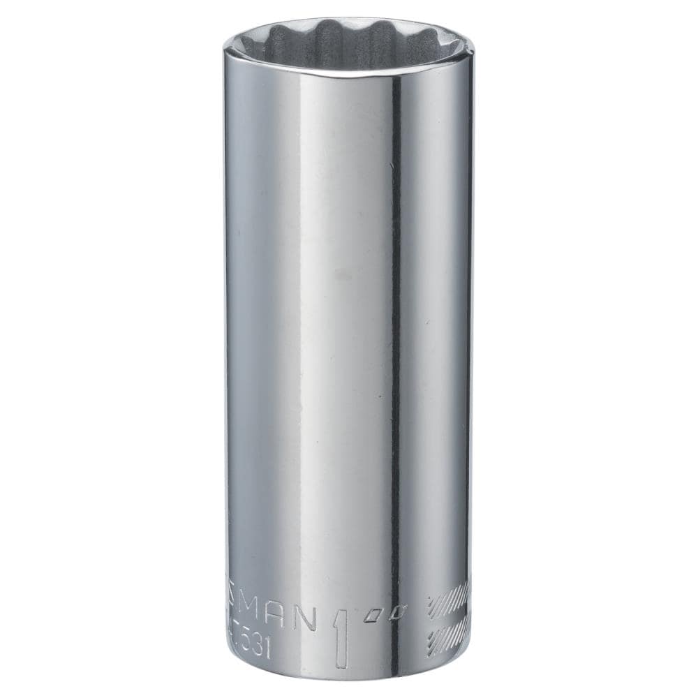 CRAFTSMAN CMMT47531 1/2-in Drive Standard (SAE) 1-in Deep Socket