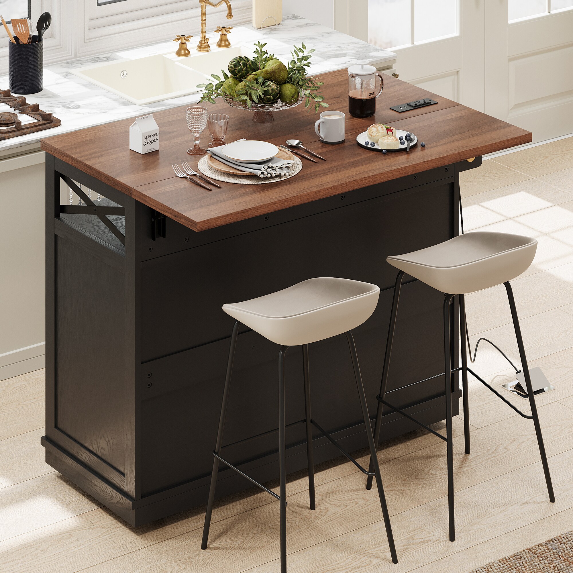 SINOFURN SYB260087BK Kitchen-Furniture - View #3