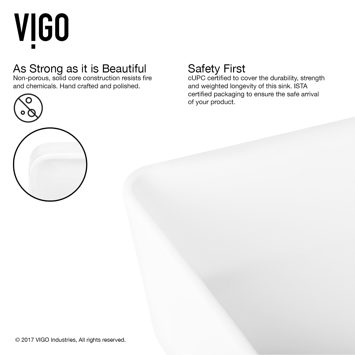 VIGO VGT1085MW Bath-Sink - View #6