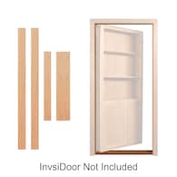 Maple Inswing Jam Threshold Accessory Kit For Bookcase Door