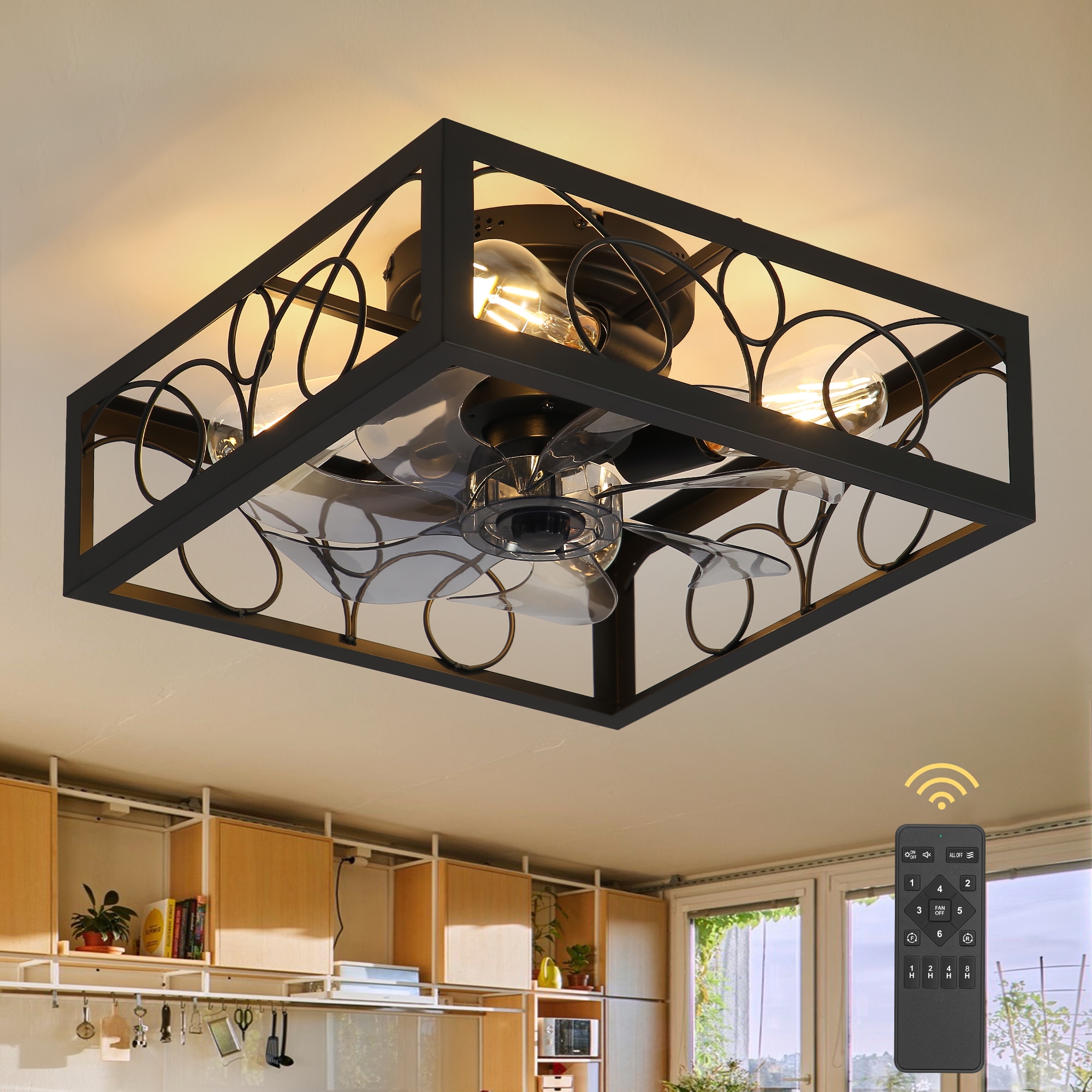 Breezary 35033-BK Ceiling-Fans - View #6