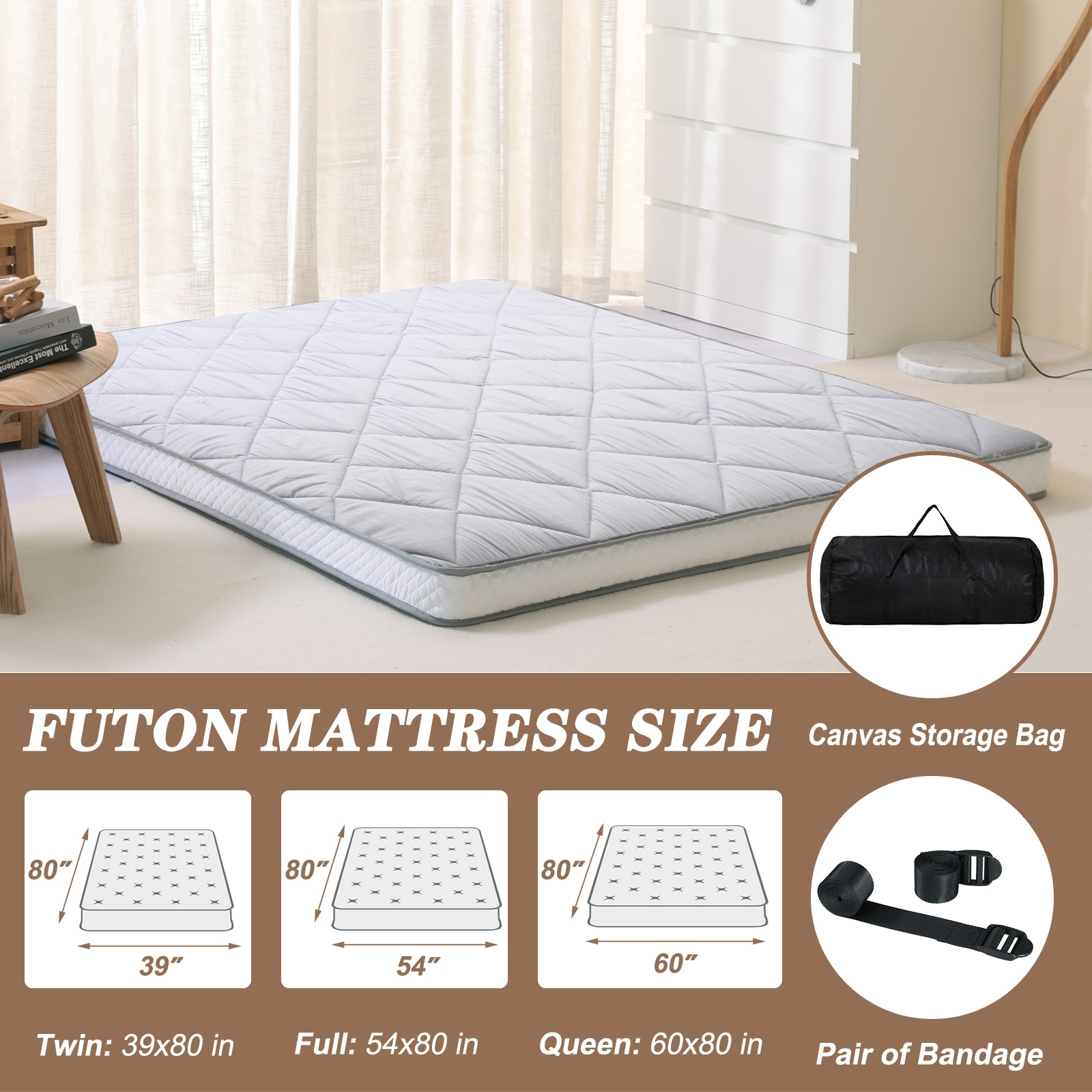 DOCRED GY-QUEENPLUS-LWS2 futons - View #3