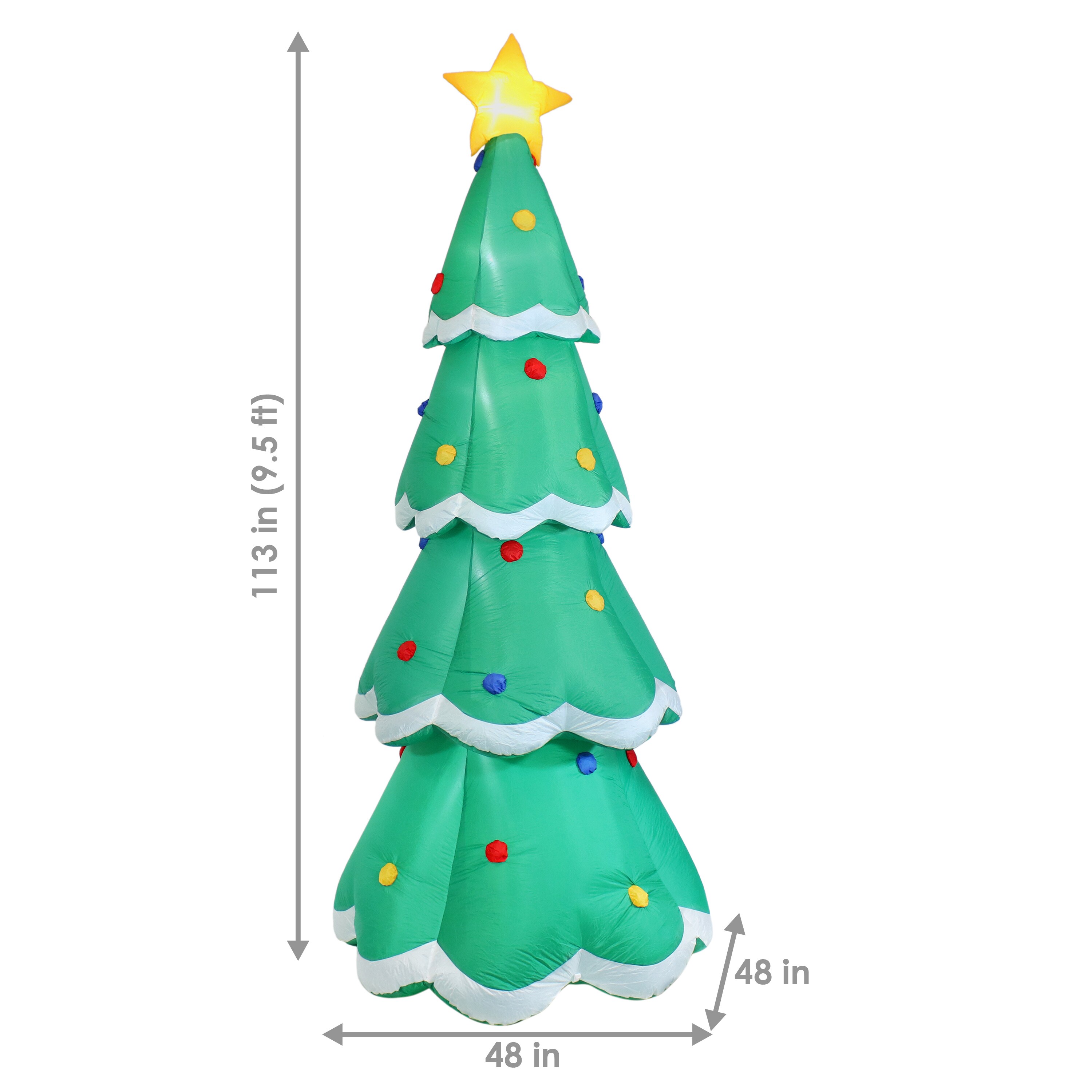 Sunnydaze Decor LDE-966 Christmas-Inflatables - View #6