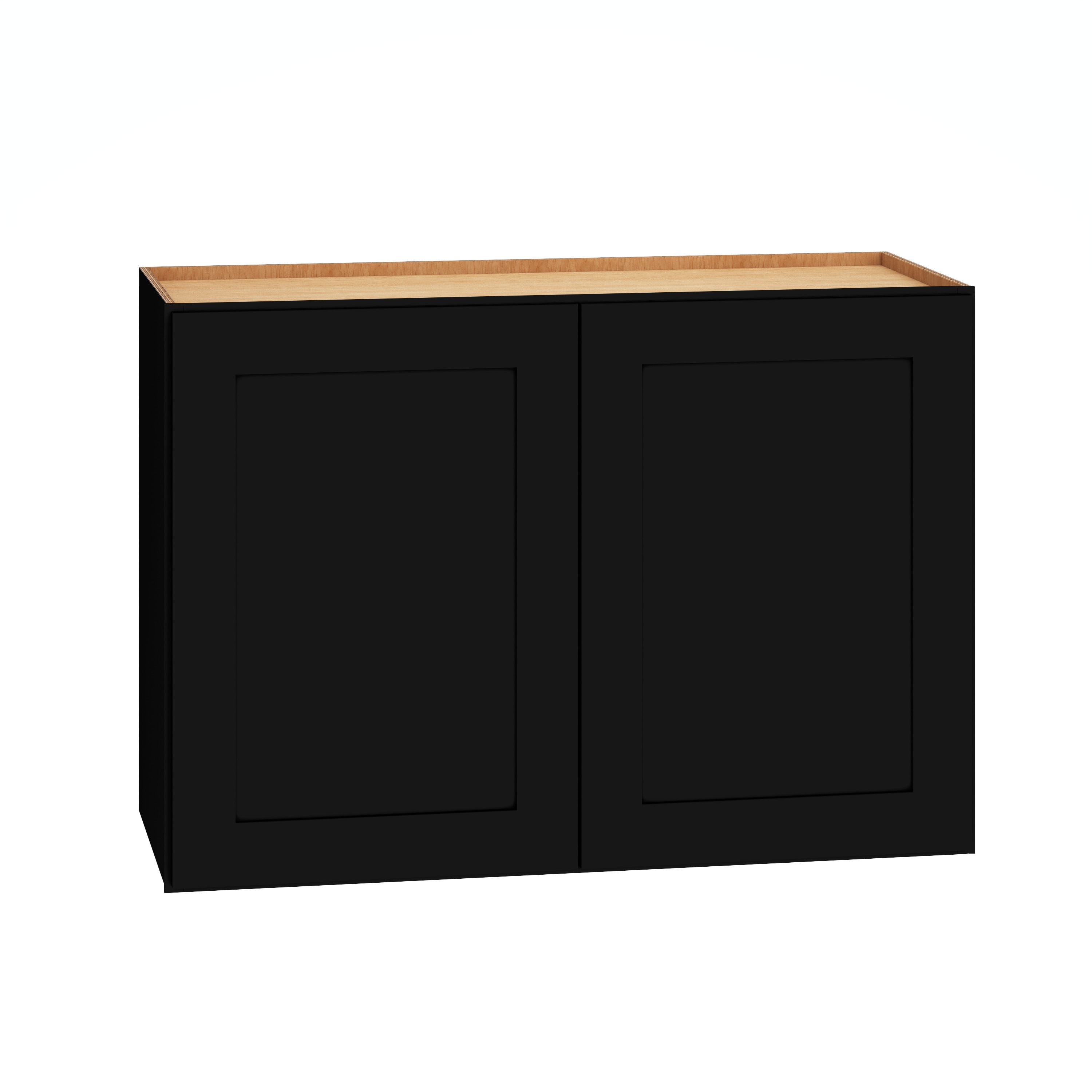 Diamond Express 61I-W3021 Jamestown 30-in W x 21-in H x 12-in D Black Wall Fully assembled Plywood Cabinet Recessed Panel Shaker