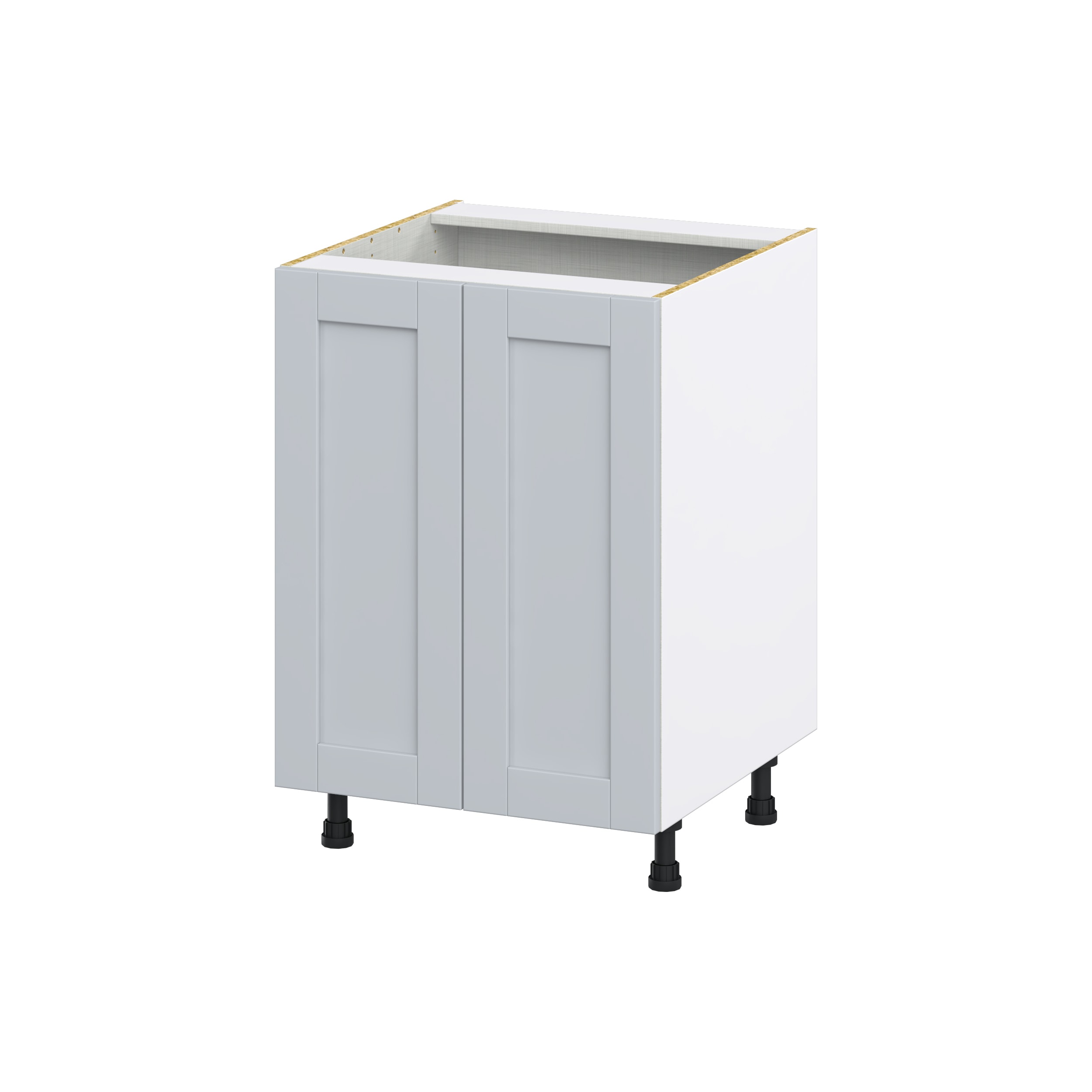 Hugo&Borg Charlesberg 36-in W x 34.5-in H x 24-in D Gray Base Fully Assembled Cabinet (Flat Panel Shaker Door Style)