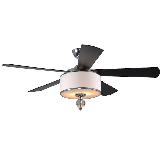 Allen Roth 52 In Victoria Hrb W Drum Shade The Ceiling Fans Department At Com - Allen And Roth Ceiling Fan Light