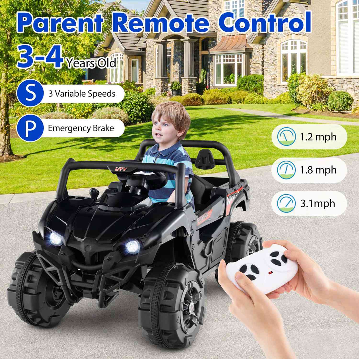 Costway CSHY002396 Play-Toys - View #6