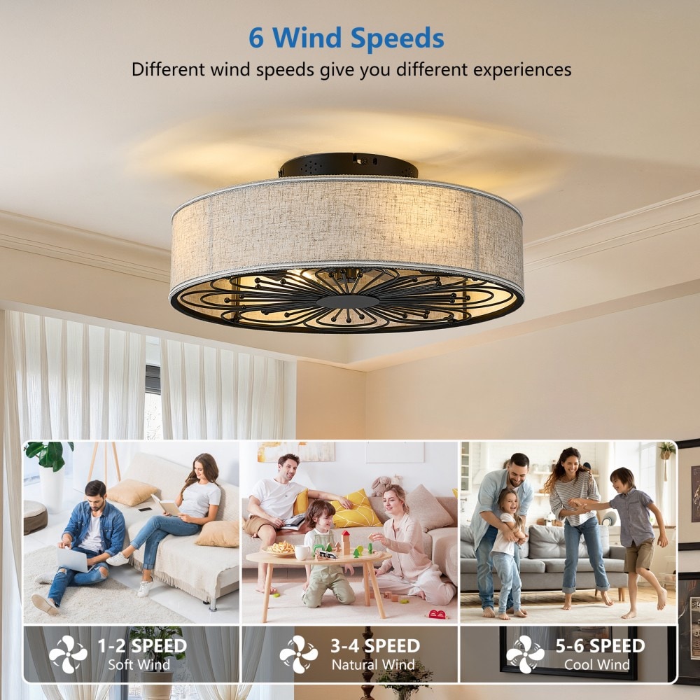 Oaks Decor BD5221HWJ Ceiling-Fans - View #2