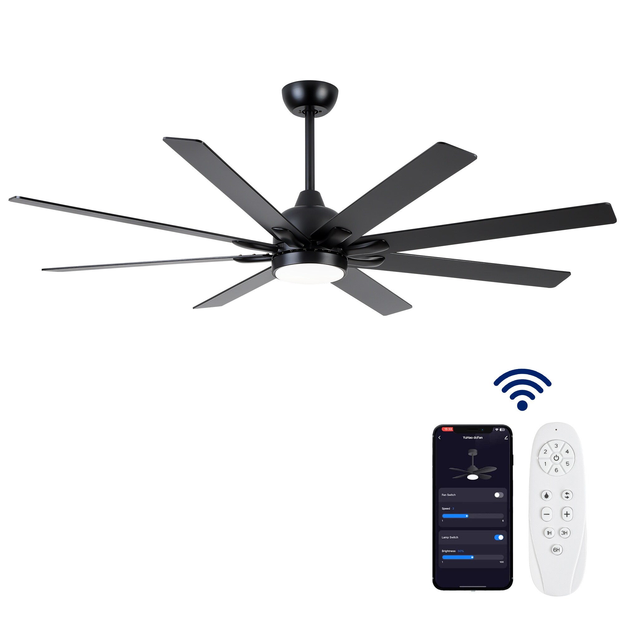 BABOOM BOM-367P182-OR Ceiling-Fans - View #2