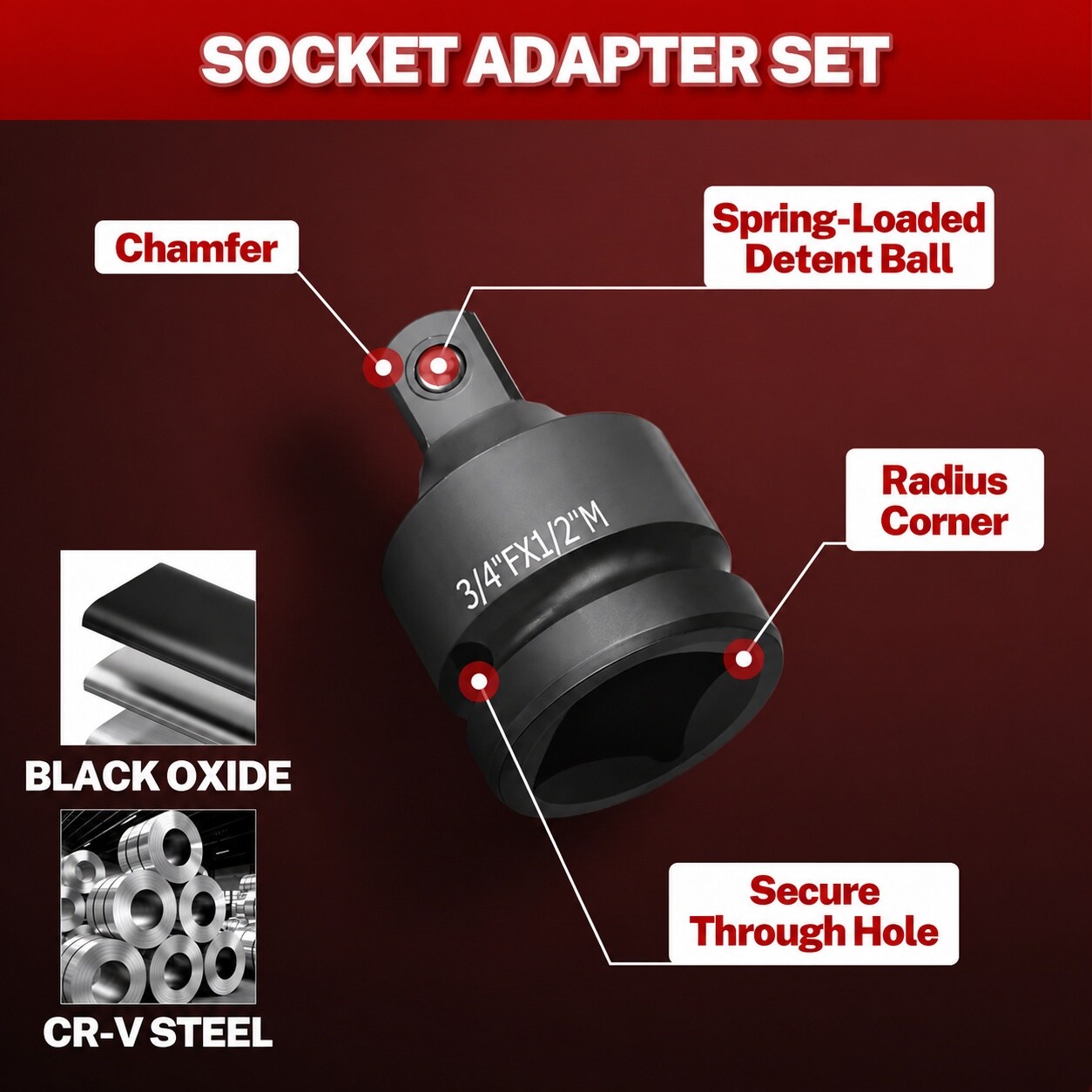 Misopily LMS0806M095 Socket-Adapters - View #7