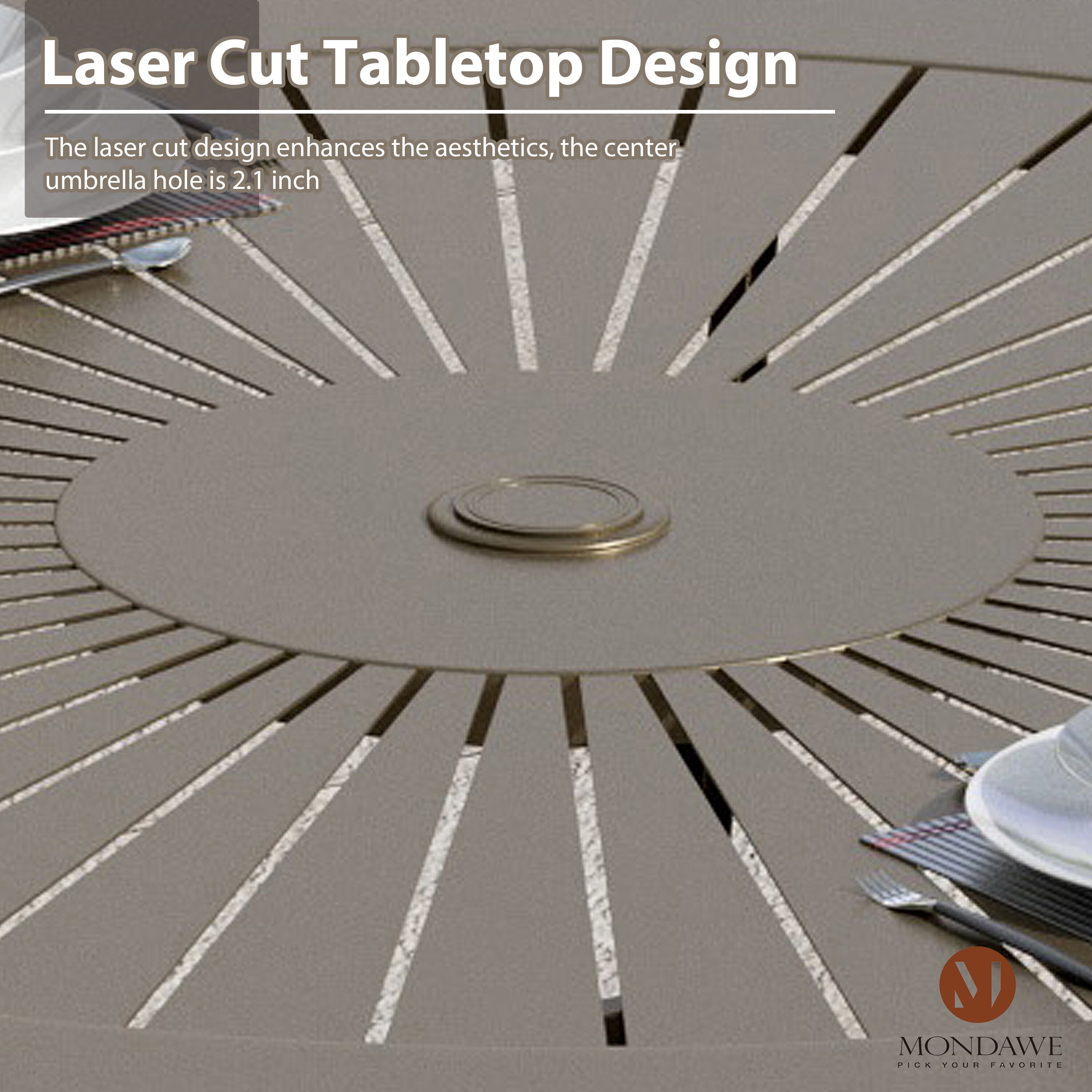 Mondawe 21OD112055FF Patio-Tables - View #4
