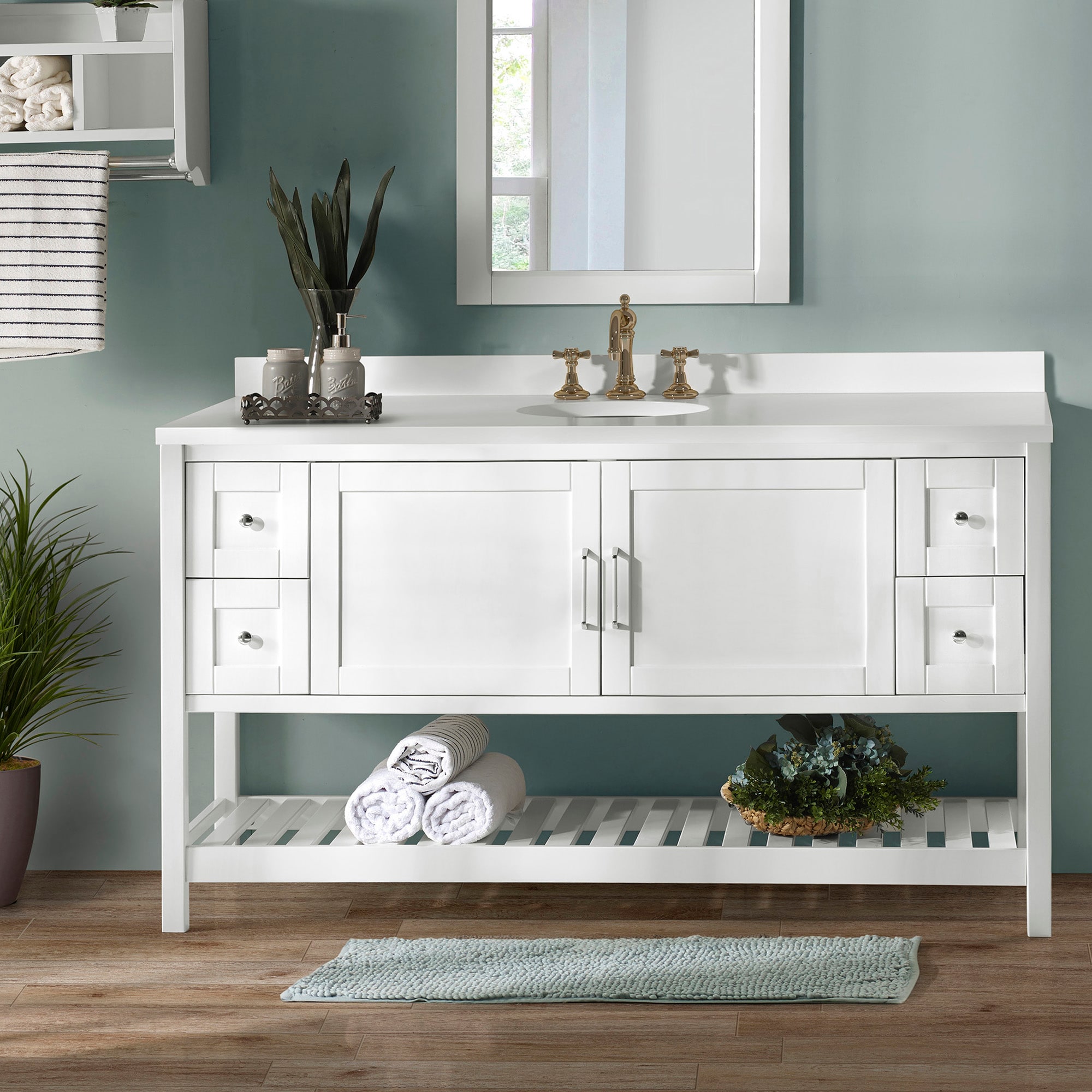 Alaterre Furniture AVAN60WHAA vanities - View #4