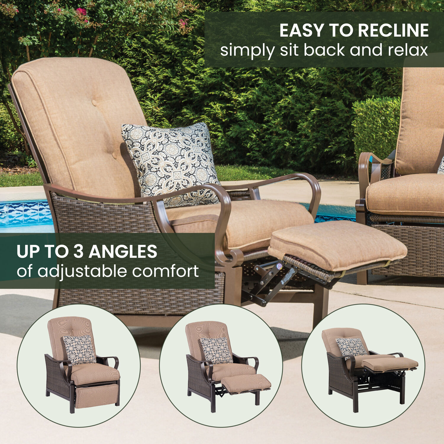 Hanover VENTURAREC-TAN Patio-Chairs - View #8