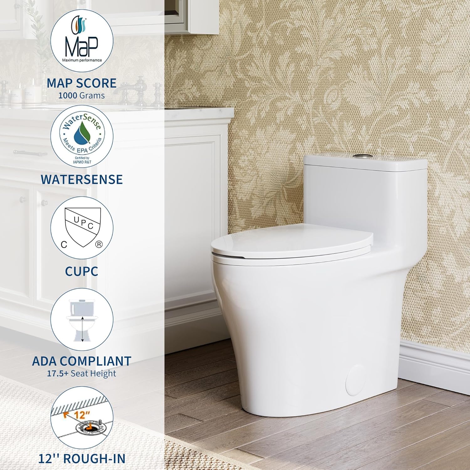 WhizMax PHO34WE8VP8 toilets - View #7