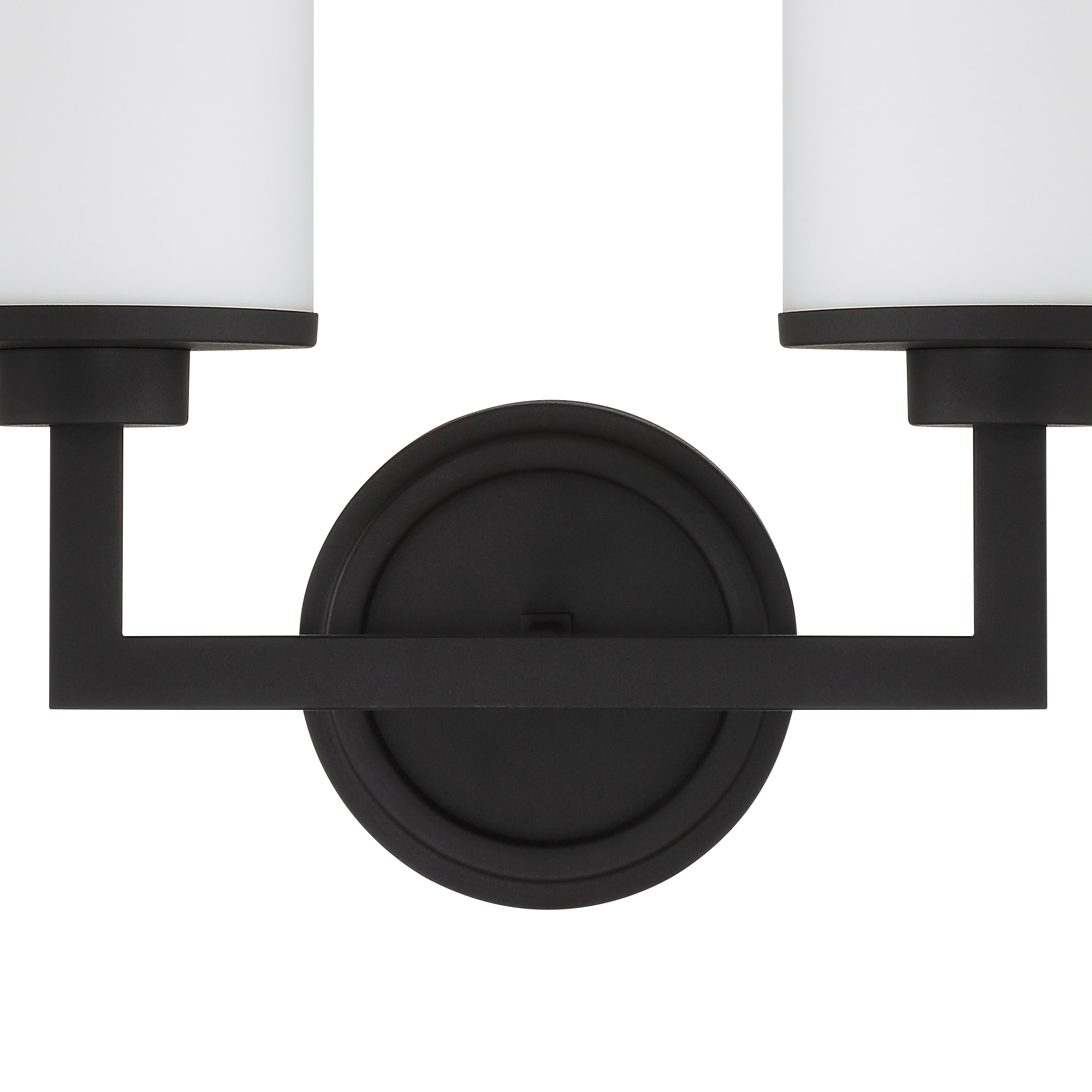 Bryant Black Forged Dimmable 2-Light Wall Sconce