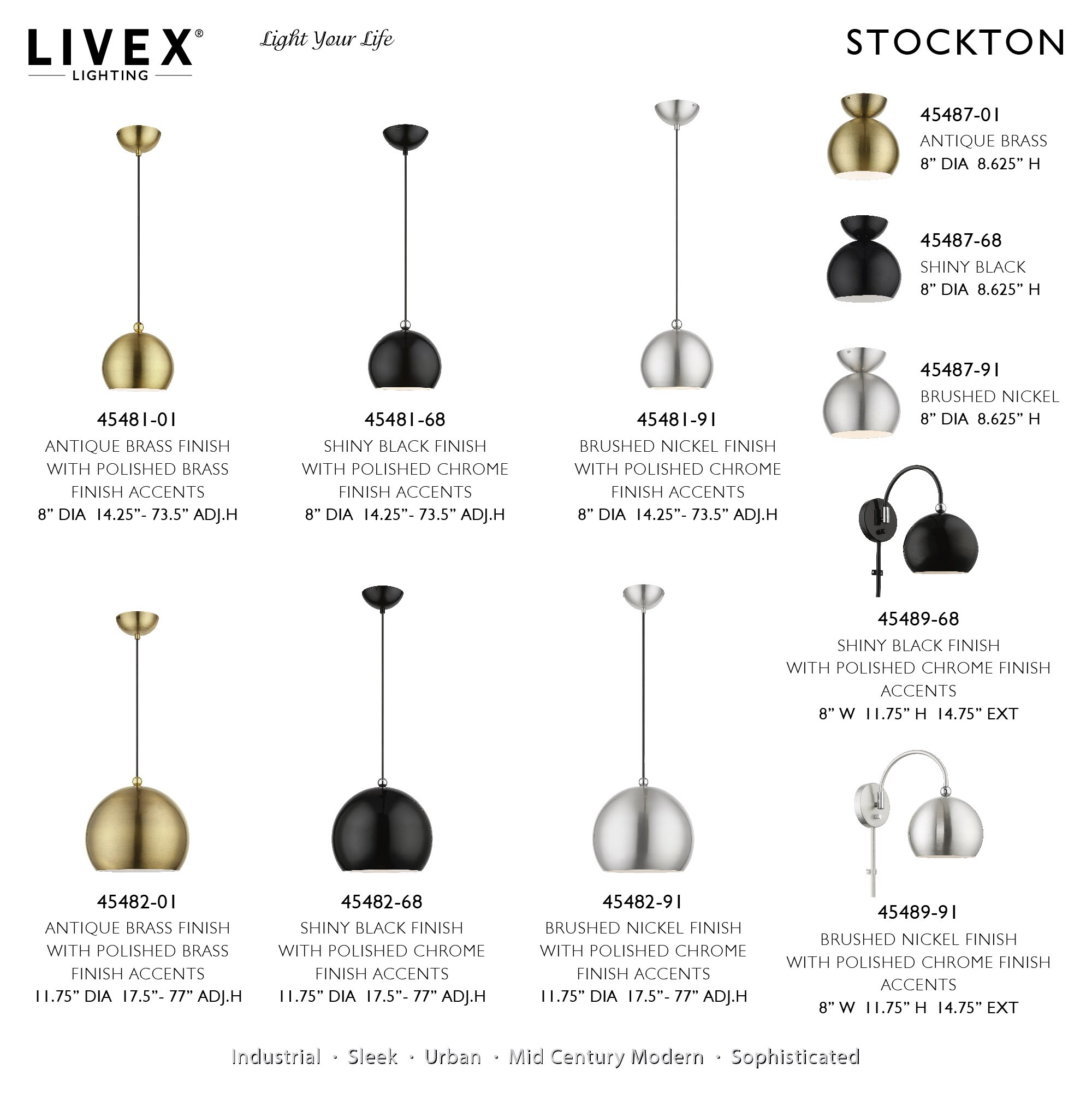Livex Lighting 45482-01 Pendant-Lights - View #11