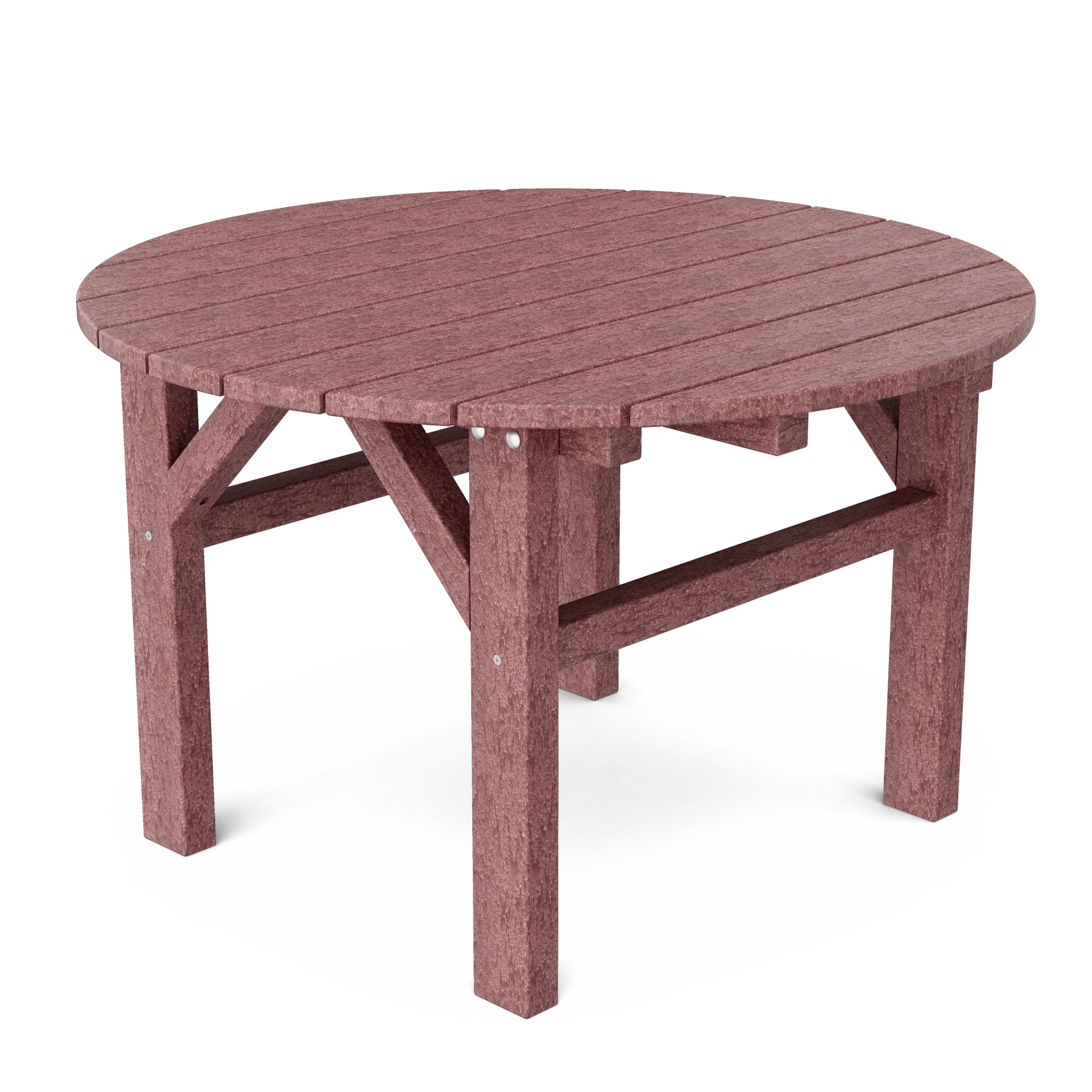 Wildridge LCC-220-CW Classic Round Coffee Table 33-in W x 33-in L