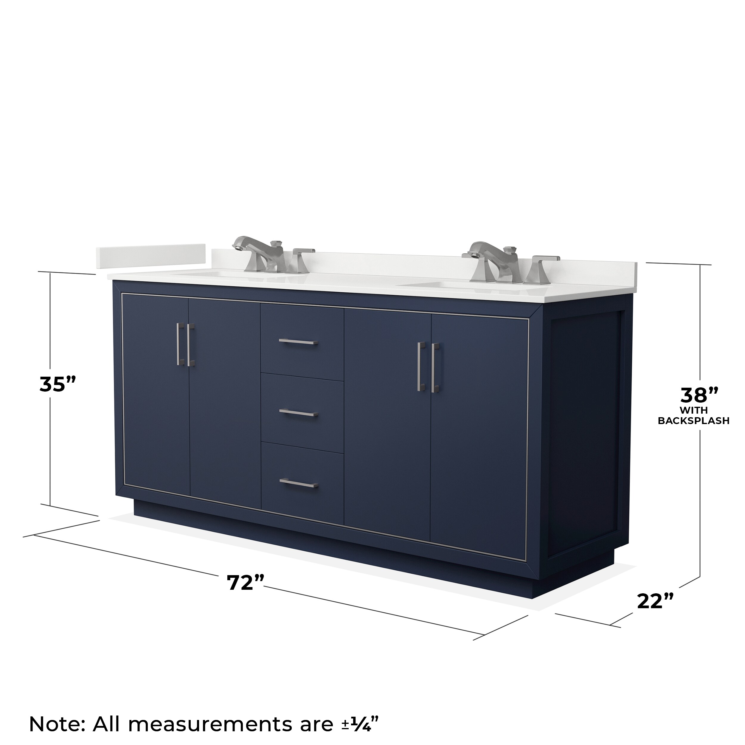 Wyndham Collection WCF111172DBNWQUS3M70 Bath-Vanity-Combo - View #7