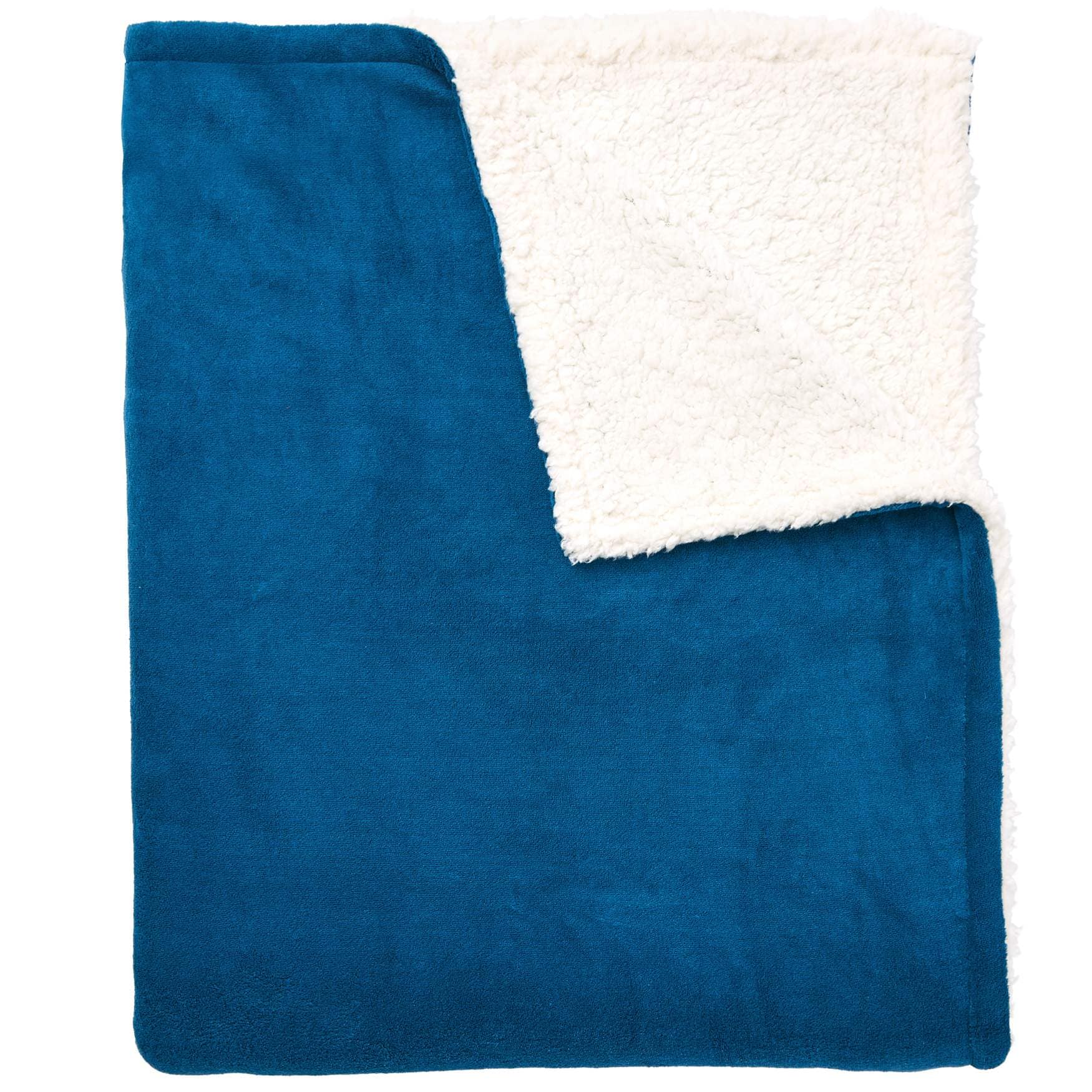 BrylaneHome 196438266399 BH Studio Sherpa Microfleece Blanket