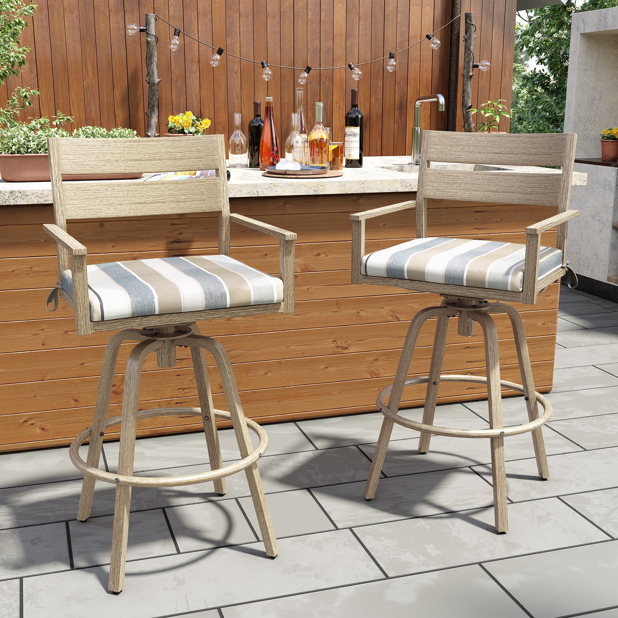 Crestlive Products CL-ST016CHA-2 stools - View #2